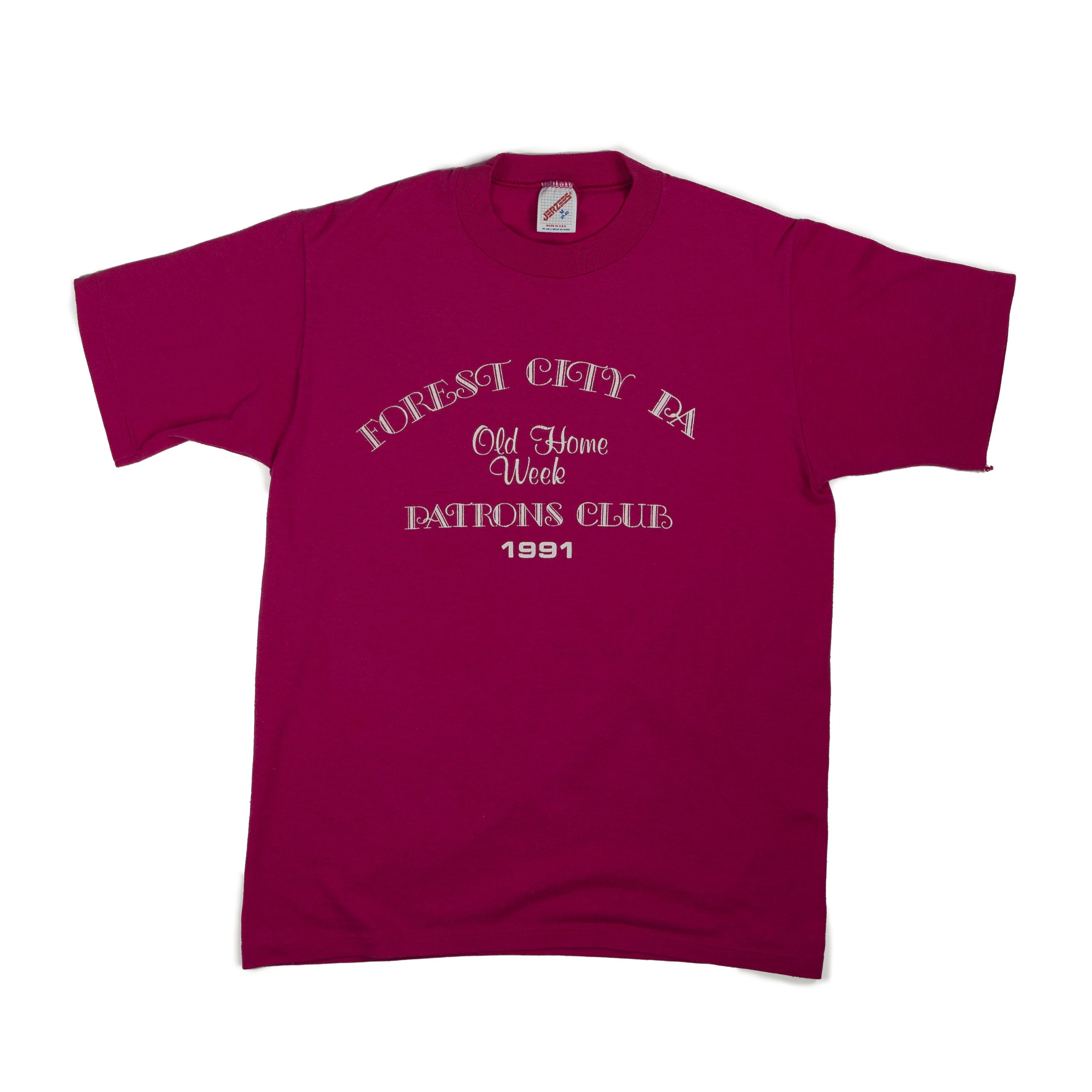 Jerzees Vintage 1991 Patrons Club Tee Shirt Size US M / EU 48-50 / 2 - 1 Thumbnail