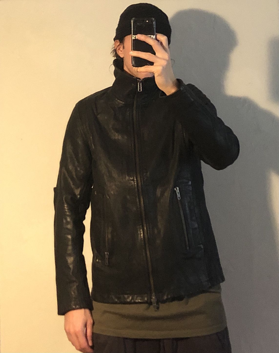 Other Nor Autonom High-neck goat leather jacket Size US M / EU 48-50 / 2 - 4 Thumbnail