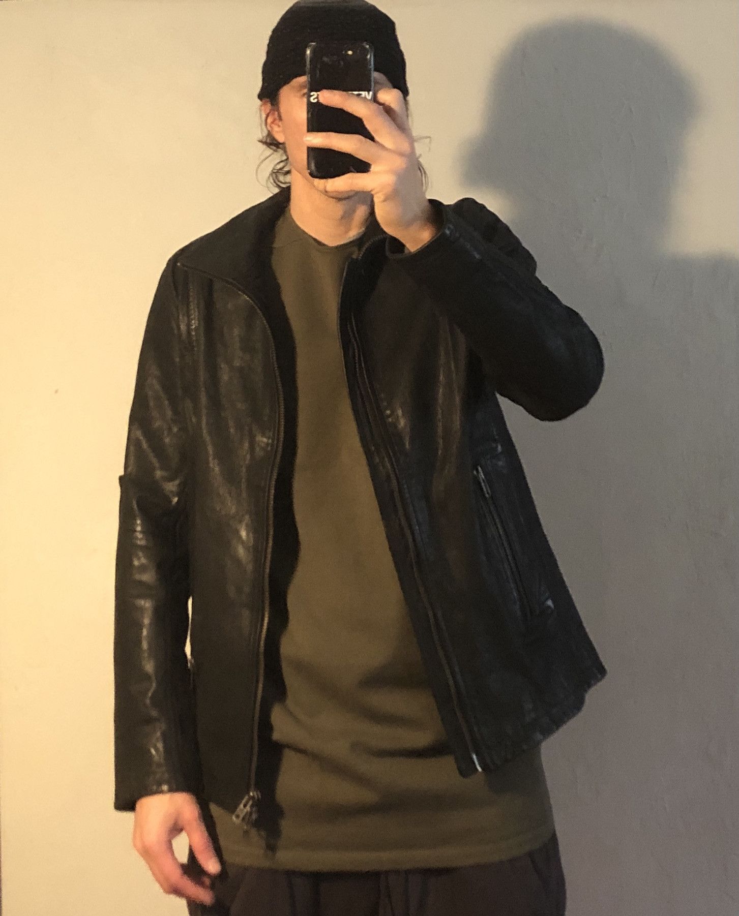 Other Nor Autonom High-neck goat leather jacket Size US M / EU 48-50 / 2 - 3 Thumbnail