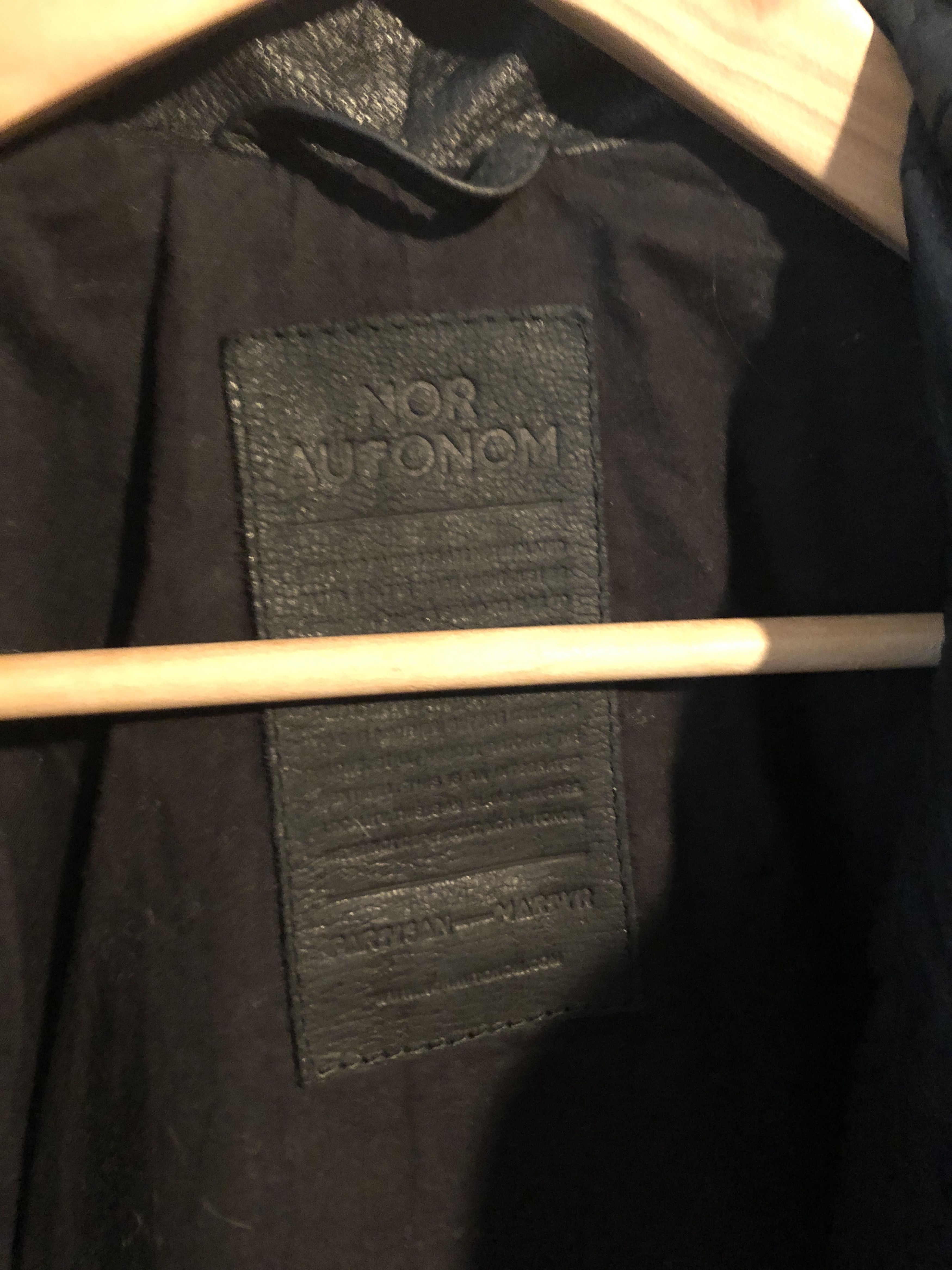 Other Nor Autonom High-neck goat leather jacket Size US M / EU 48-50 / 2 - 11 Thumbnail