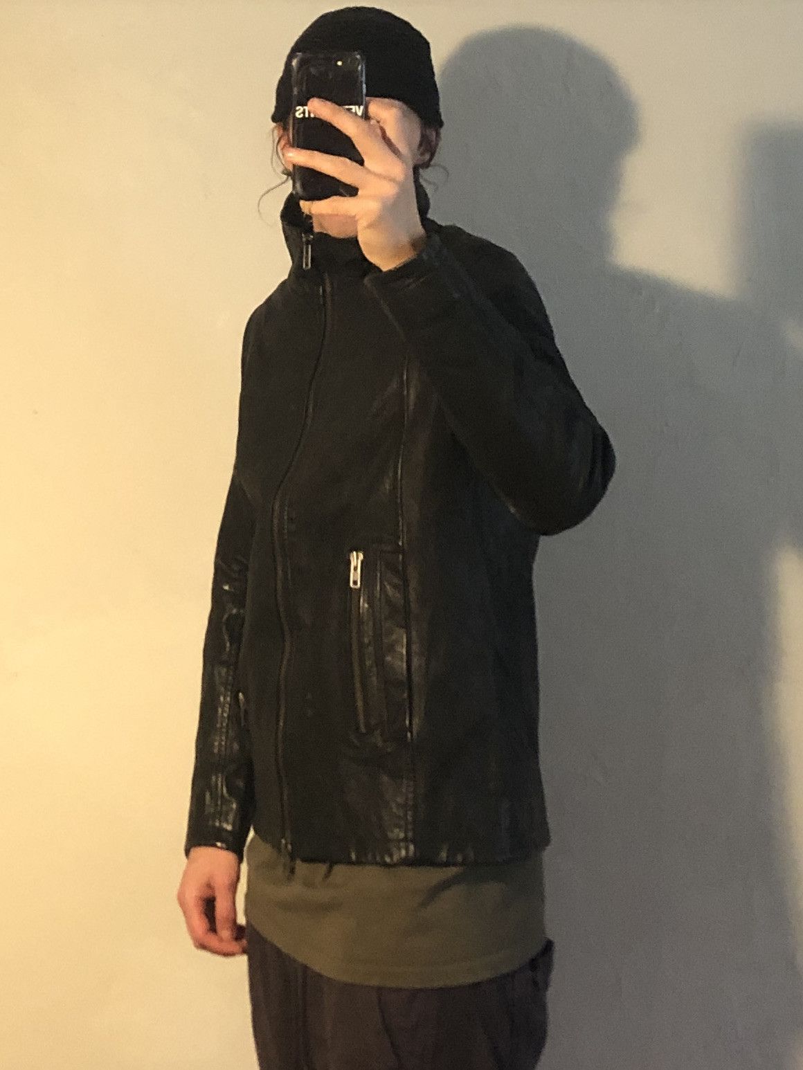 Other Nor Autonom High-neck goat leather jacket Size US M / EU 48-50 / 2 - 5 Thumbnail