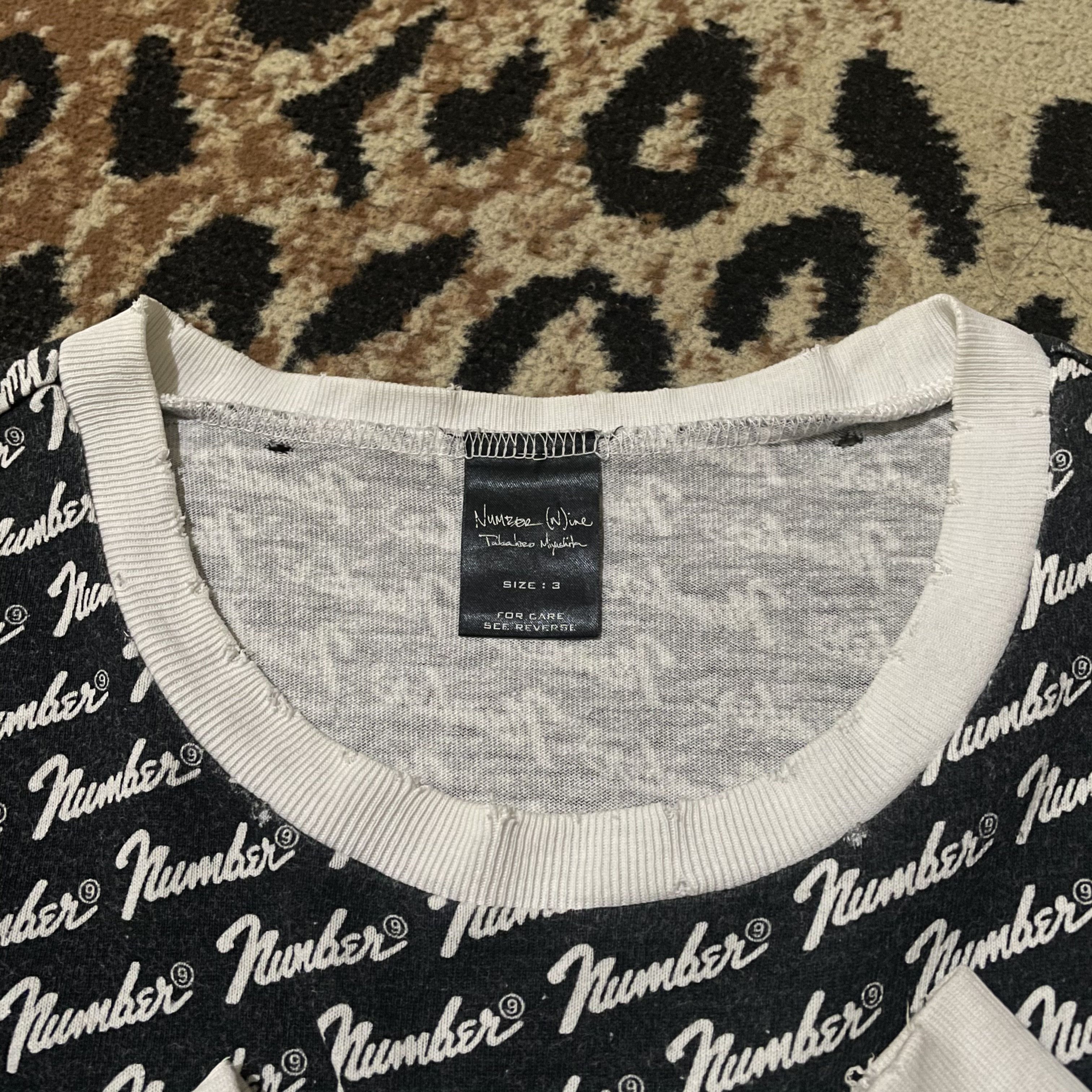 Number (N)ine Number (N)ine Distressed Long Sleeve Size US L / EU 52-54 / 3 - 3 Thumbnail