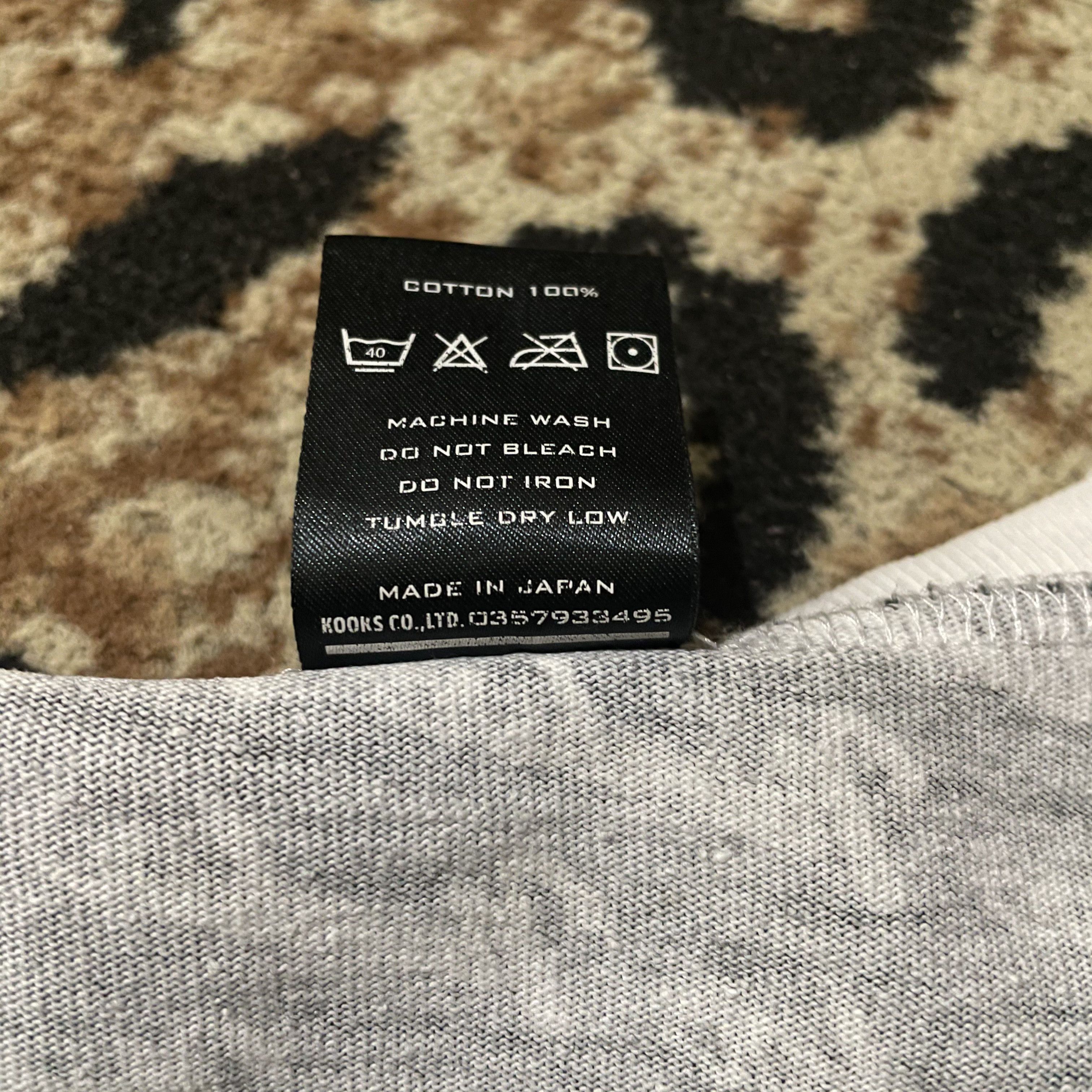 Number (N)ine Number (N)ine Distressed Long Sleeve Size US L / EU 52-54 / 3 - 6 Thumbnail