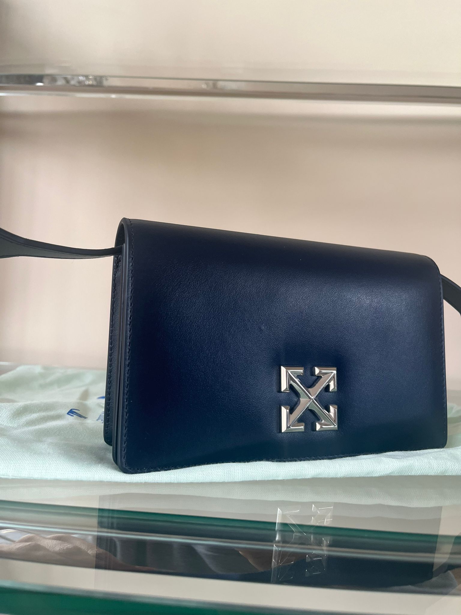 Off-White o1rshd1 Hand Bag in Navy Size ONE SIZE - 7 Thumbnail