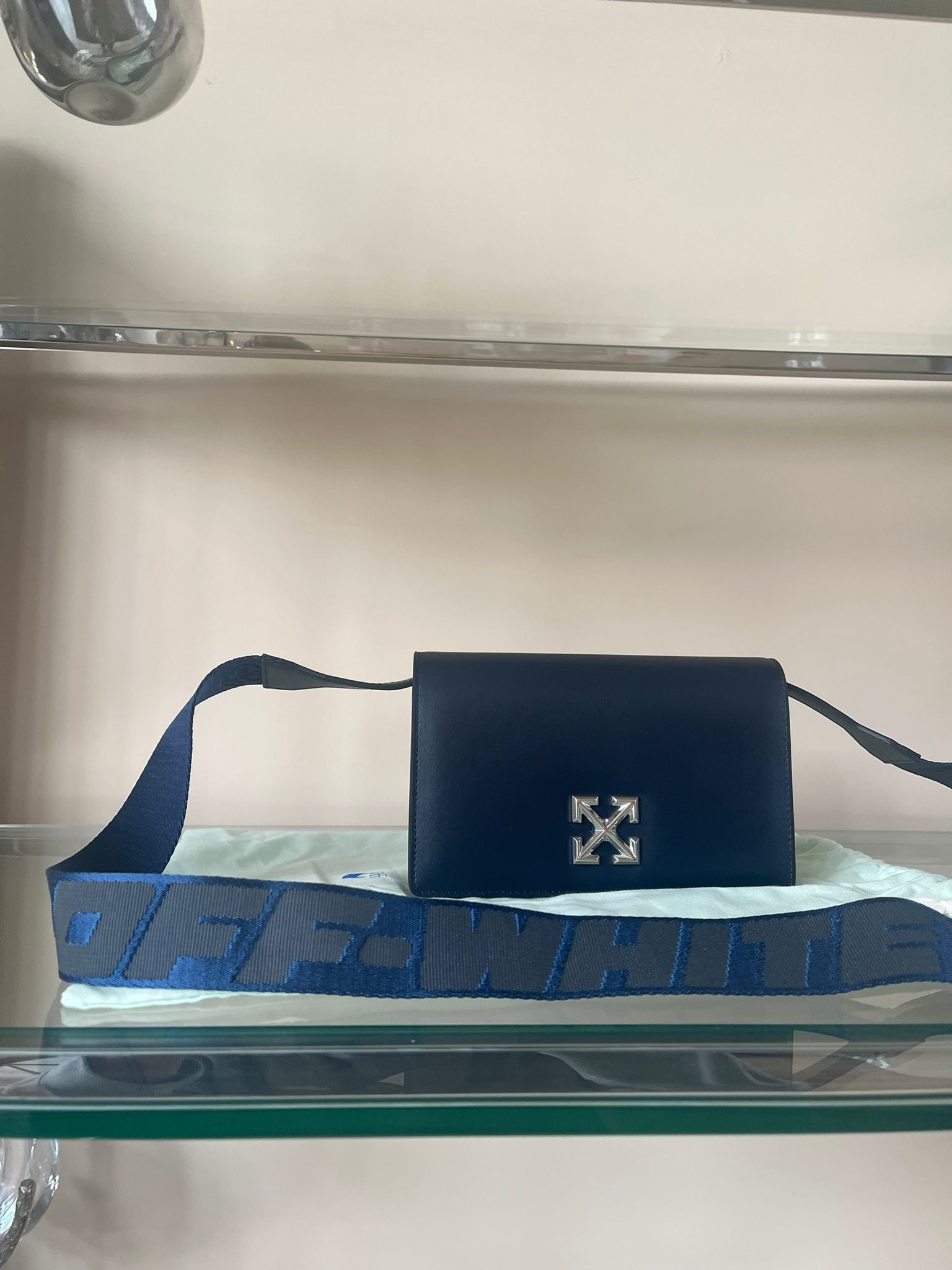 Off-White o1rshd1 Hand Bag in Navy Size ONE SIZE - 2 Thumbnail