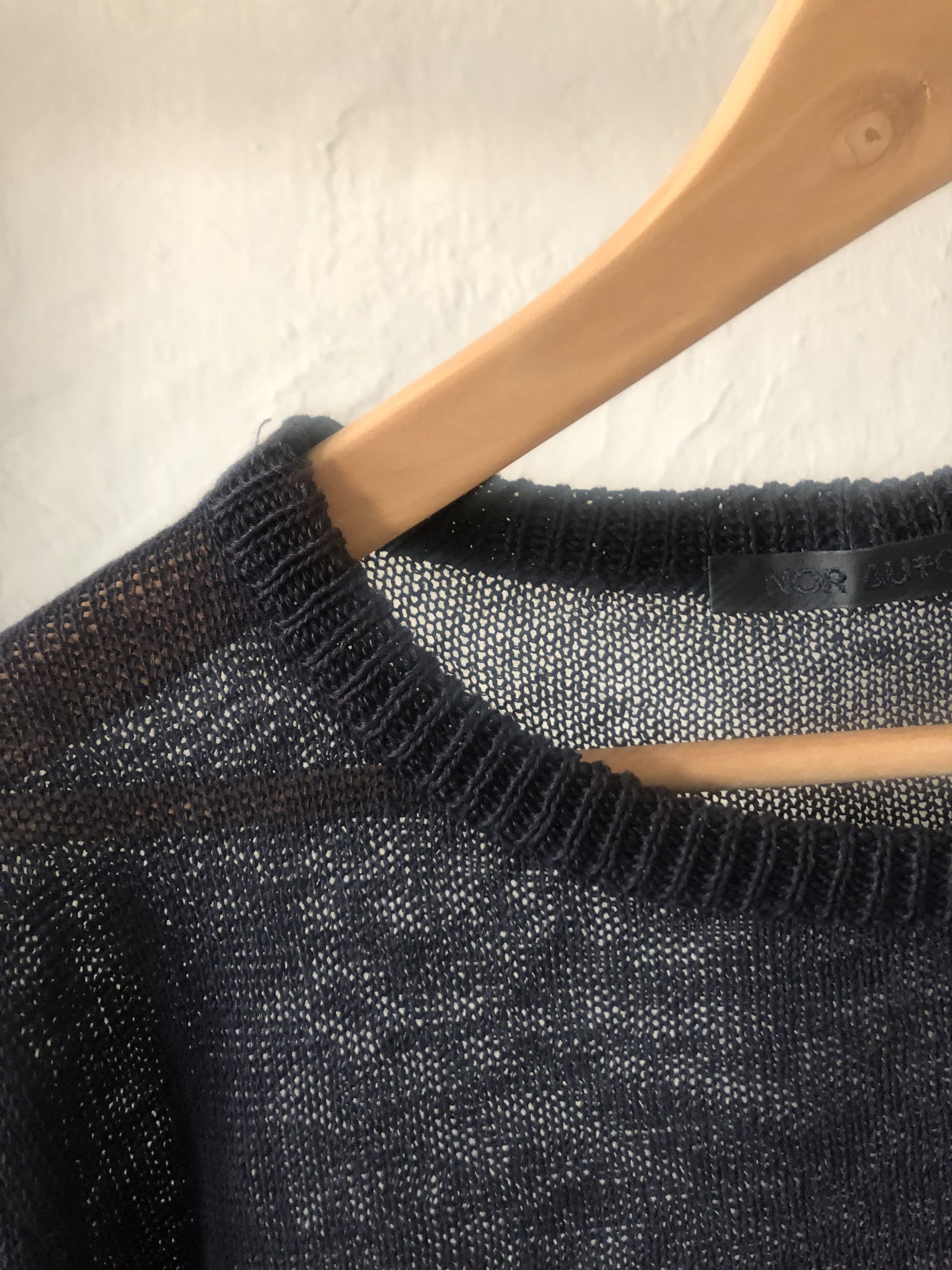 Other Nor Autonom black linen/cotton sweater Size US M / EU 48-50 / 2 - 5 Thumbnail