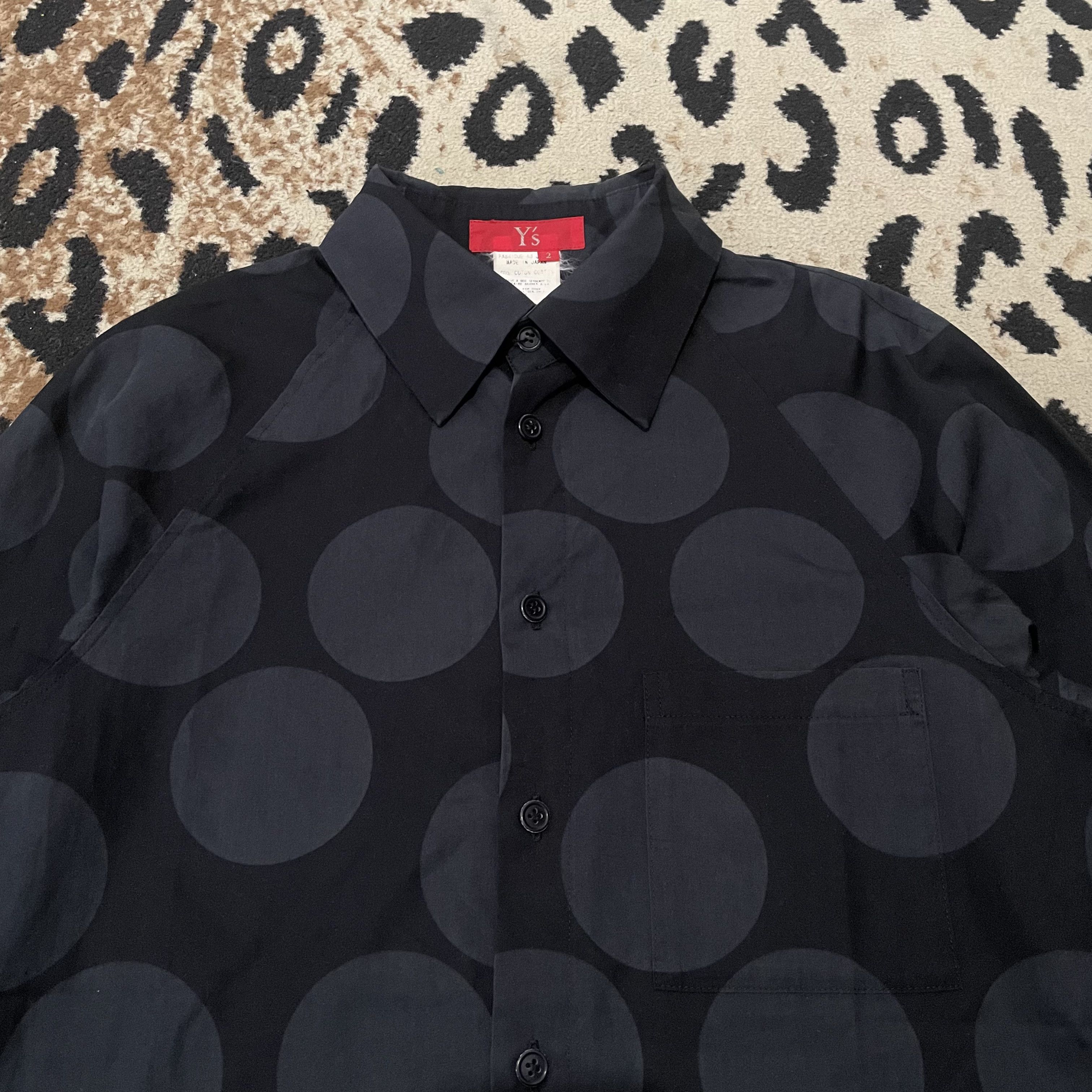 Yohji Yamamoto Yohji Yamamoto Polkadot Button Ups shirt Size US M / EU 48-50 / 2 - 2 Thumbnail