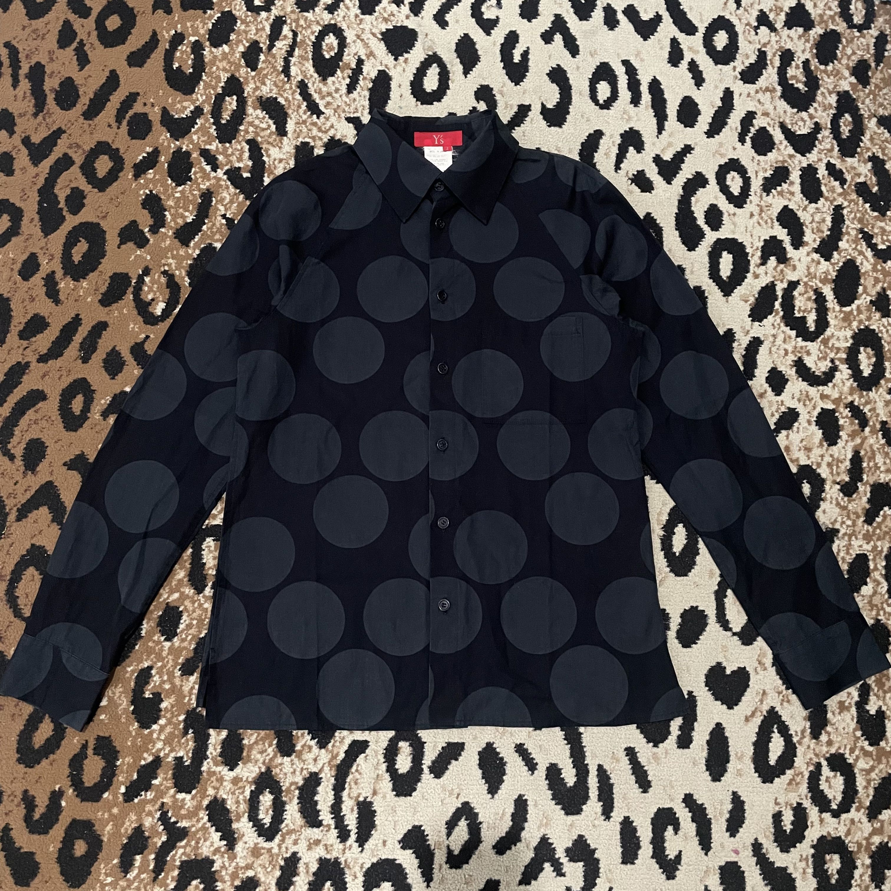 Yohji Yamamoto Yohji Yamamoto Polkadot Button Ups shirt Size US M / EU 48-50 / 2 - 1 Thumbnail