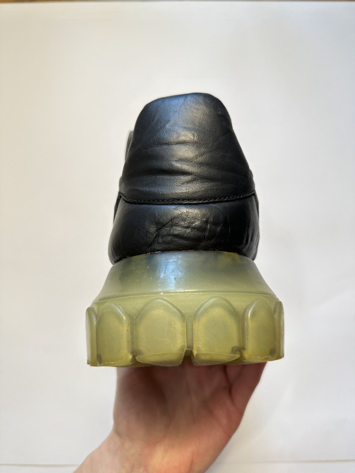 Rick Owens RARE Rick Owens Black Maximal Tractor Sneakers Size US 10.5 / EU 43-44 - 10 Thumbnail