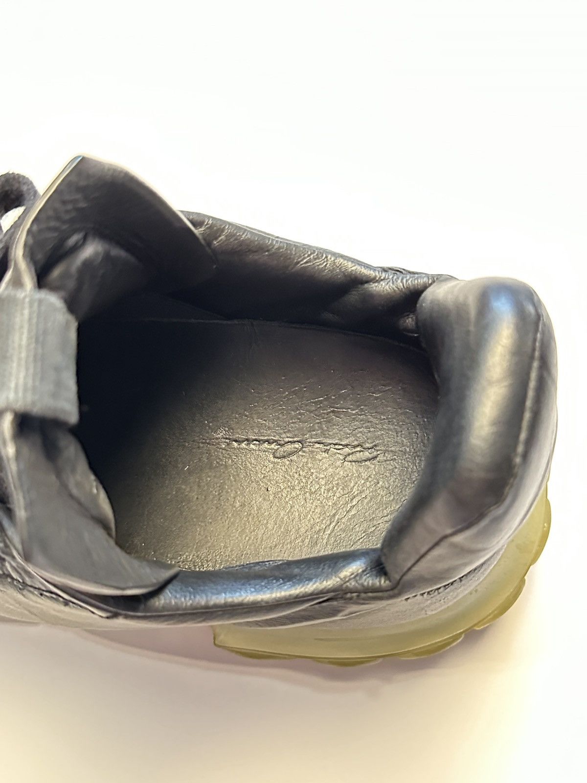 Rick Owens RARE Rick Owens Black Maximal Tractor Sneakers Size US 10.5 / EU 43-44 - 16 Thumbnail