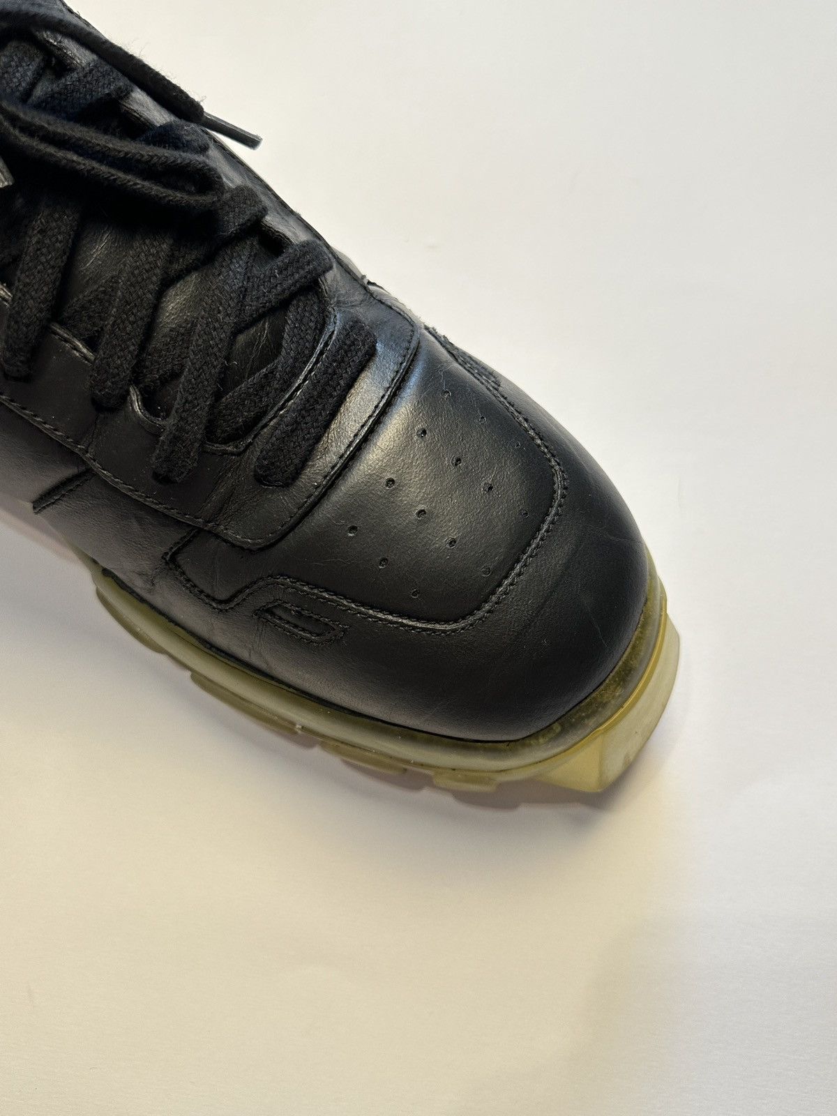 Rick Owens RARE Rick Owens Black Maximal Tractor Sneakers Size US 10.5 / EU 43-44 - 12 Thumbnail