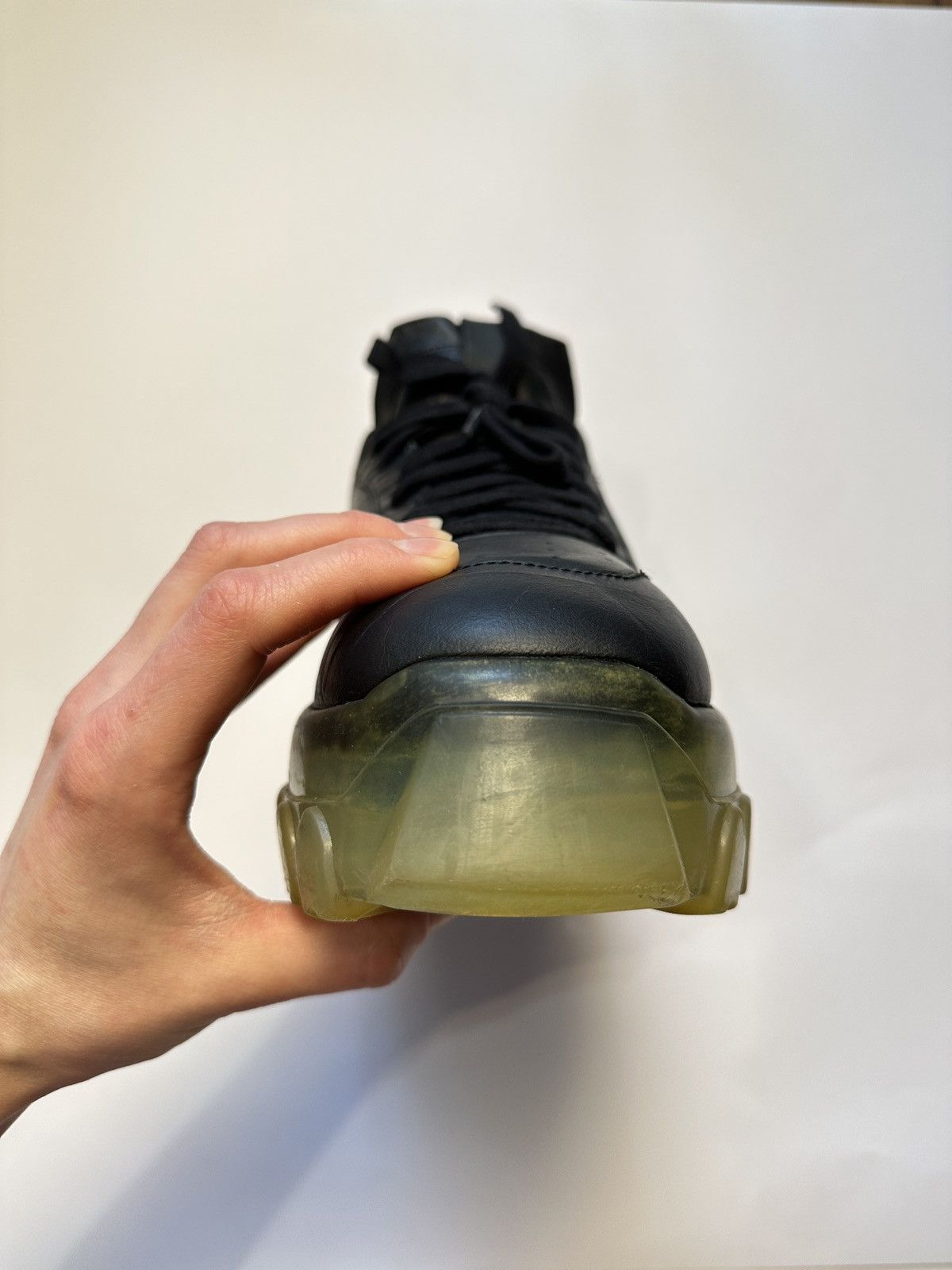Rick Owens RARE Rick Owens Black Maximal Tractor Sneakers Size US 10.5 / EU 43-44 - 11 Thumbnail
