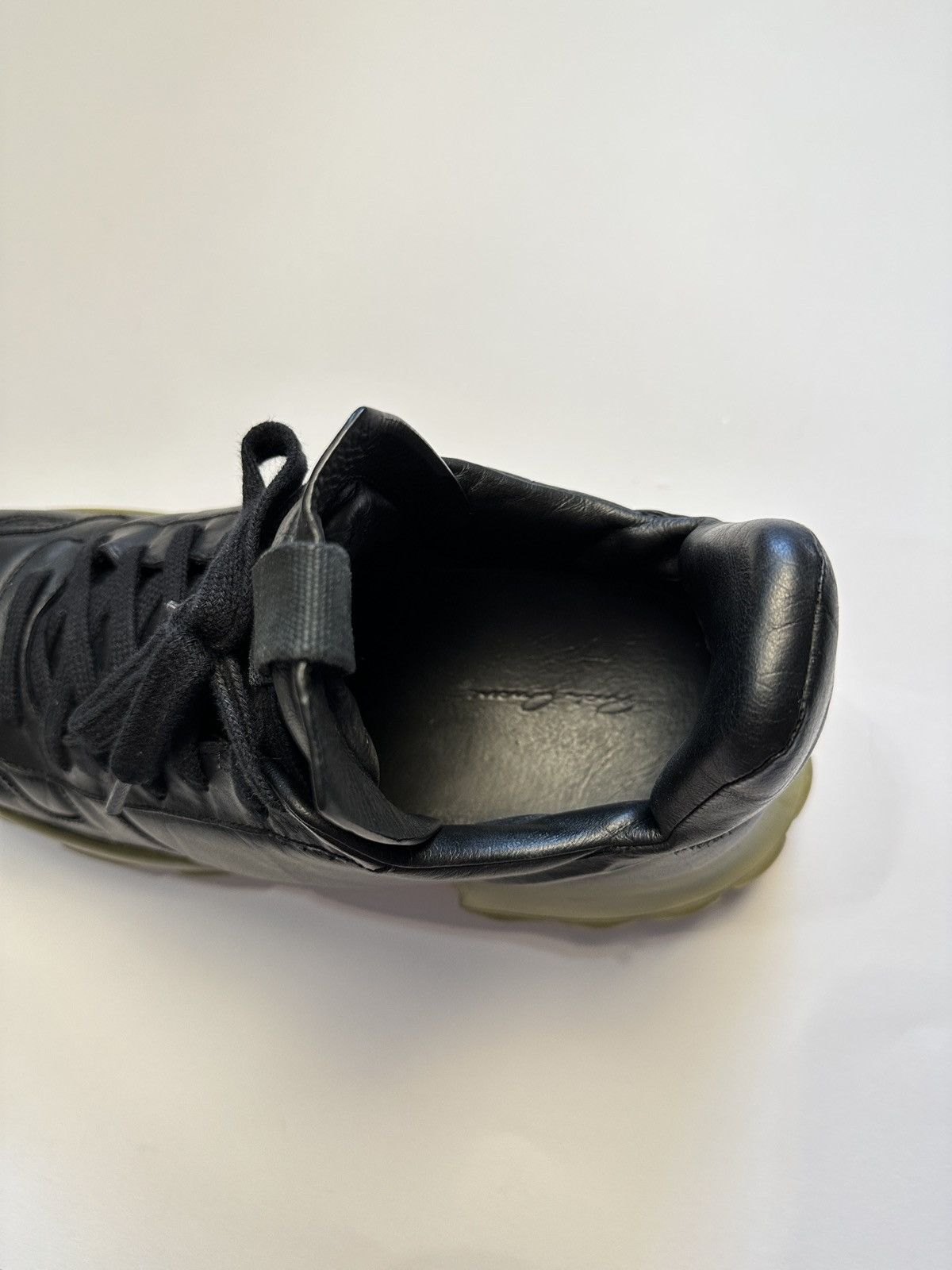 Rick Owens RARE Rick Owens Black Maximal Tractor Sneakers Size US 10.5 / EU 43-44 - 15 Thumbnail