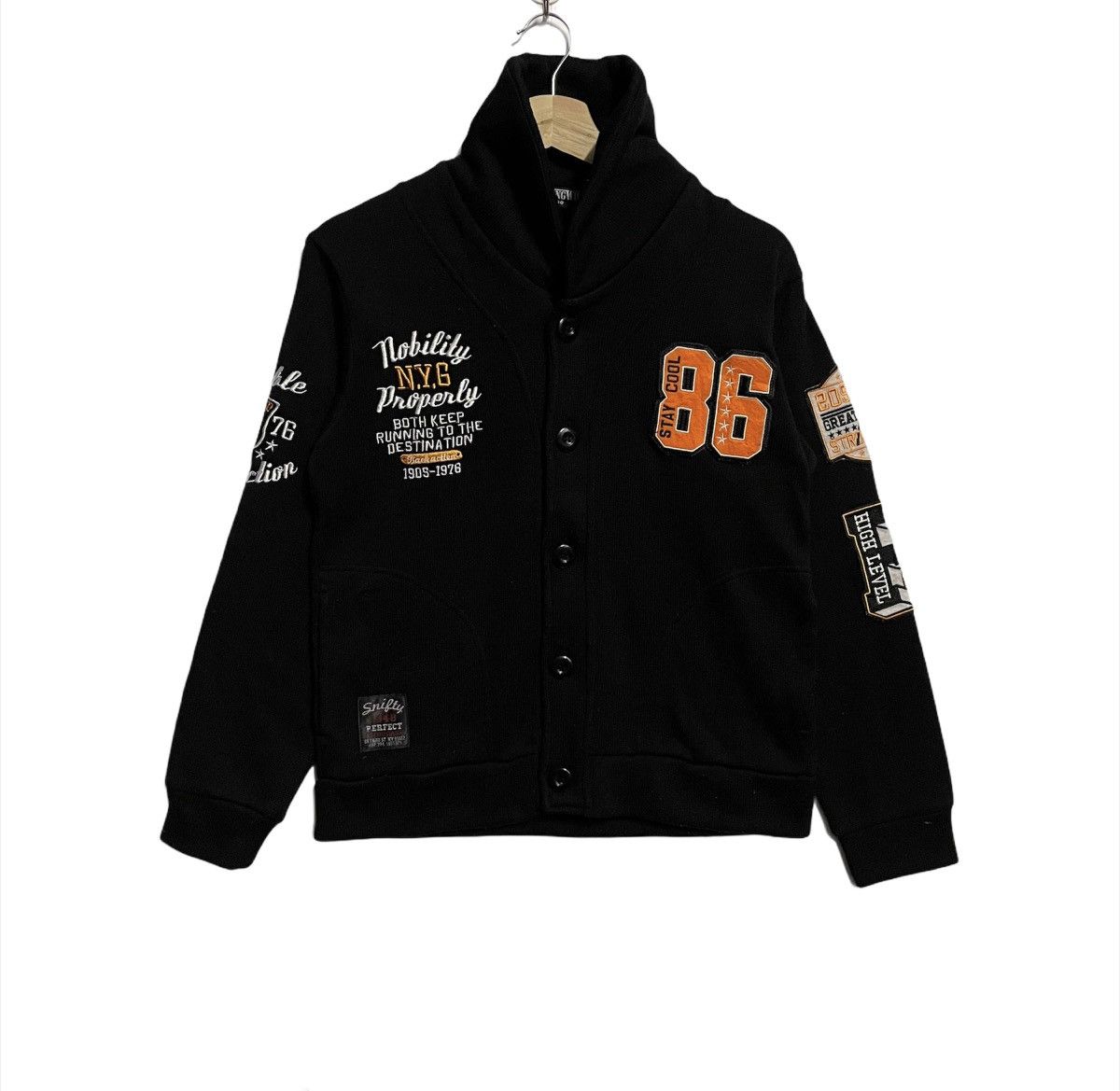 Vintage Jeaning Wild Jacket Rumble Back Action Patches Design Tee Size US S / EU 44-46 / 1 - 1 Thumbnail