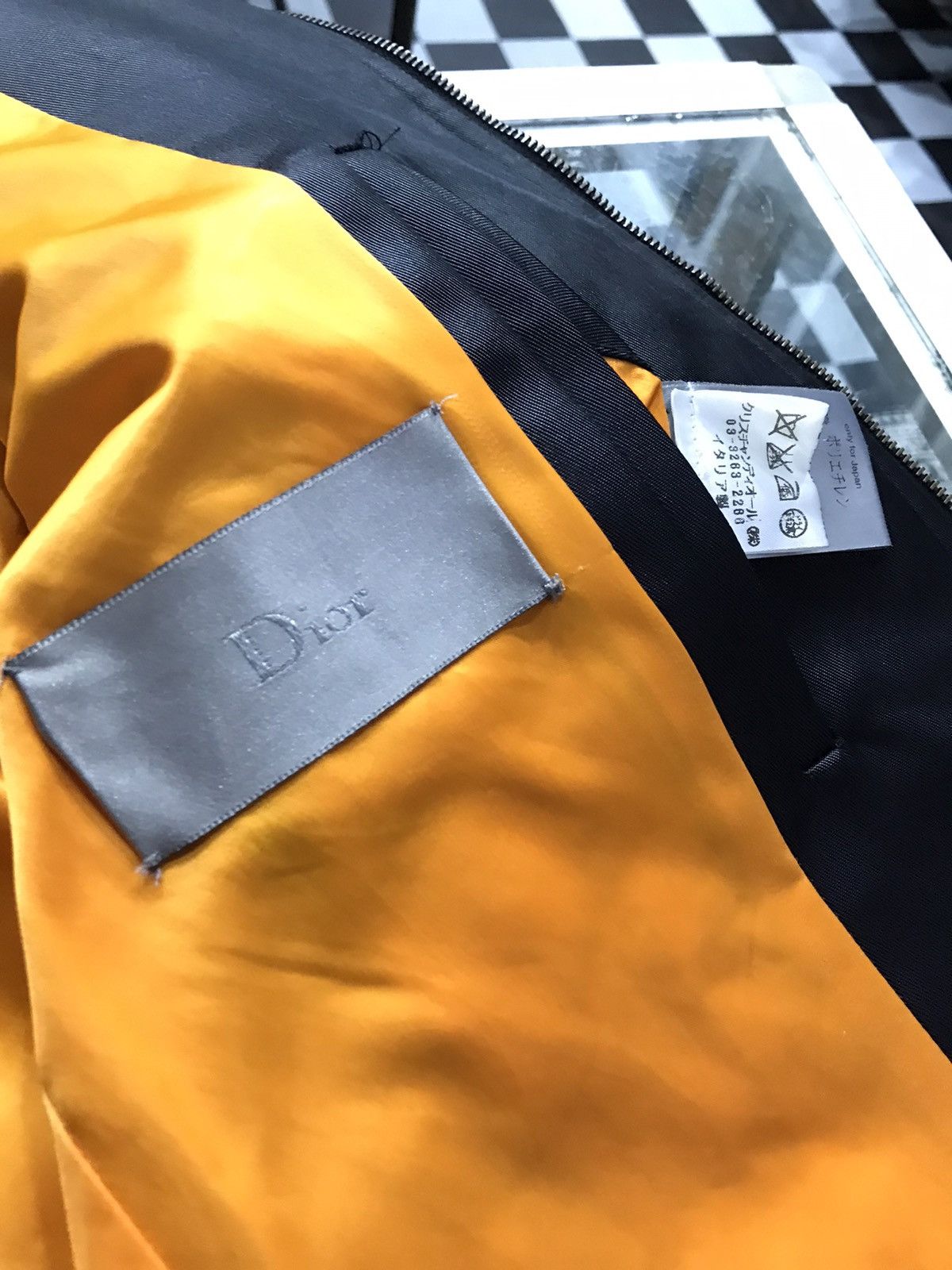 Dior × Hedi Slimane SS06 Dior Homme Hedi Slimane Ma-1 Bomber Jacket Size M / US 6-8 / IT 42-44 - 15 Thumbnail