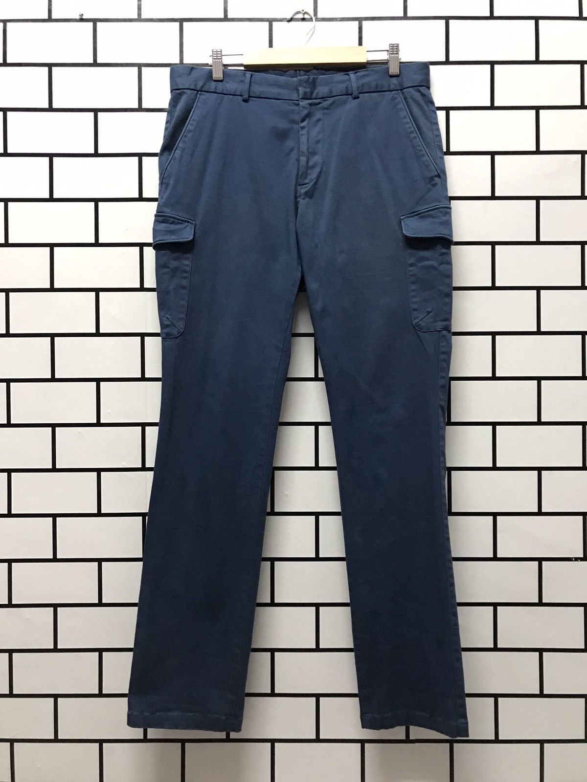 Beams Plus × Japanese Brand × Vintage Beams Plus Japan Cargo Trouser Slim fit Stretchable Pants Size US 34 / EU 50 - 1 Thumbnail