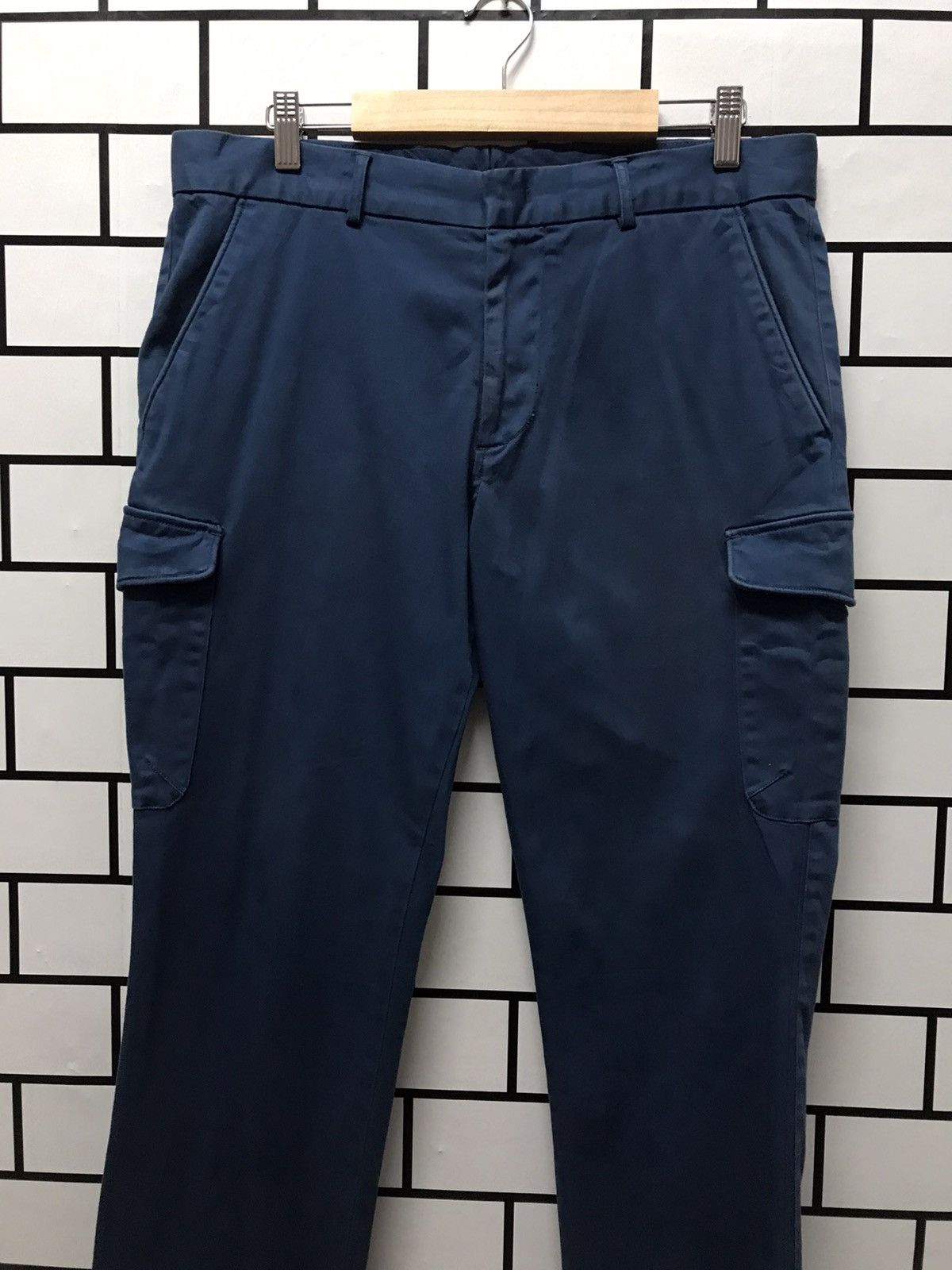 Beams Plus × Japanese Brand × Vintage Beams Plus Japan Cargo Trouser Slim fit Stretchable Pants Size US 34 / EU 50 - 4 Thumbnail