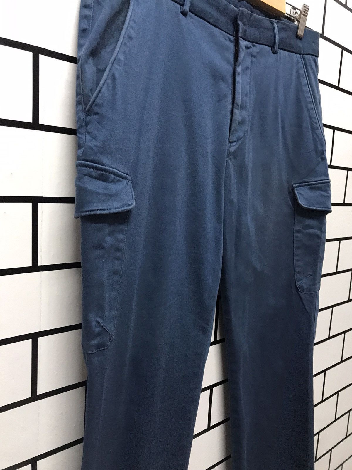 Beams Plus × Japanese Brand × Vintage Beams Plus Japan Cargo Trouser Slim fit Stretchable Pants Size US 34 / EU 50 - 6 Thumbnail