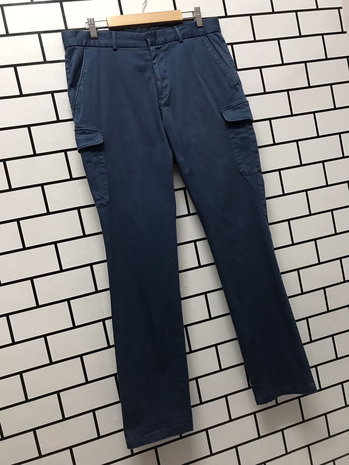 Beams Plus × Japanese Brand × Vintage Beams Plus Japan Cargo Trouser Slim fit Stretchable Pants Size US 34 / EU 50 - 2 Thumbnail