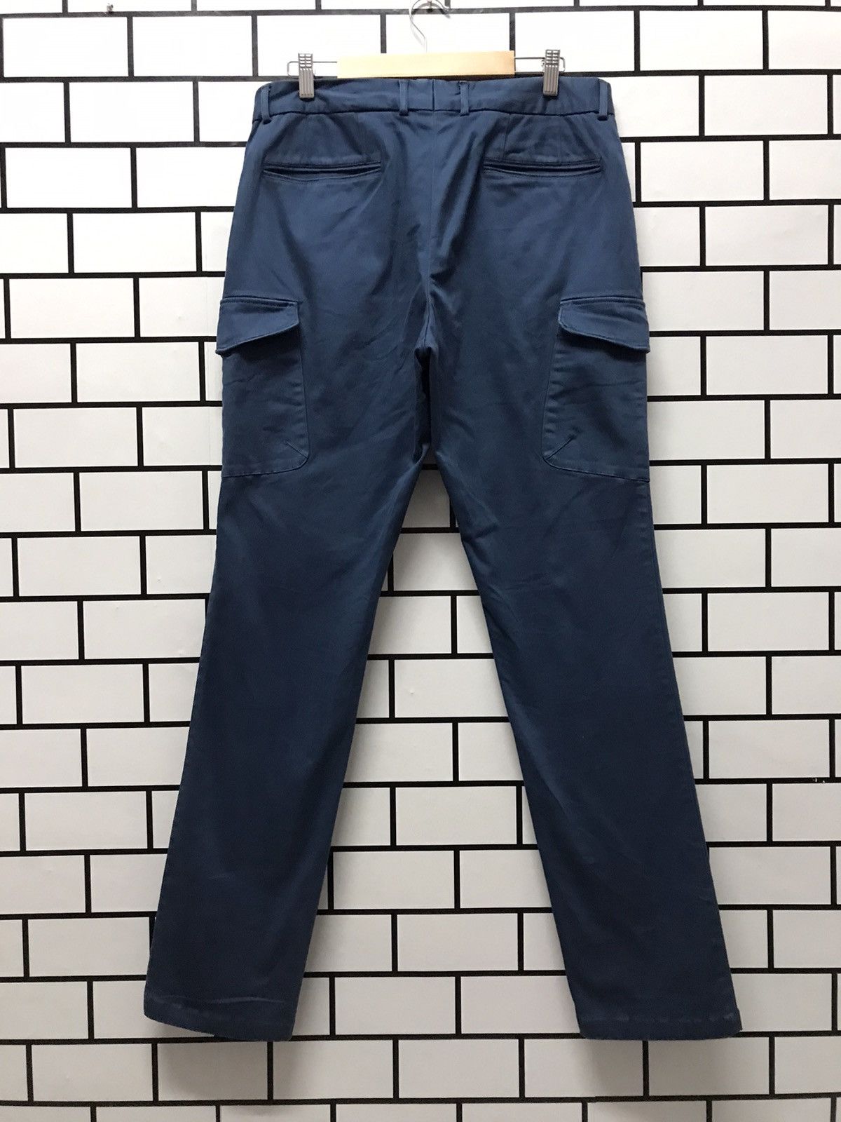 Beams Plus × Japanese Brand × Vintage Beams Plus Japan Cargo Trouser Slim fit Stretchable Pants Size US 34 / EU 50 - 7 Thumbnail