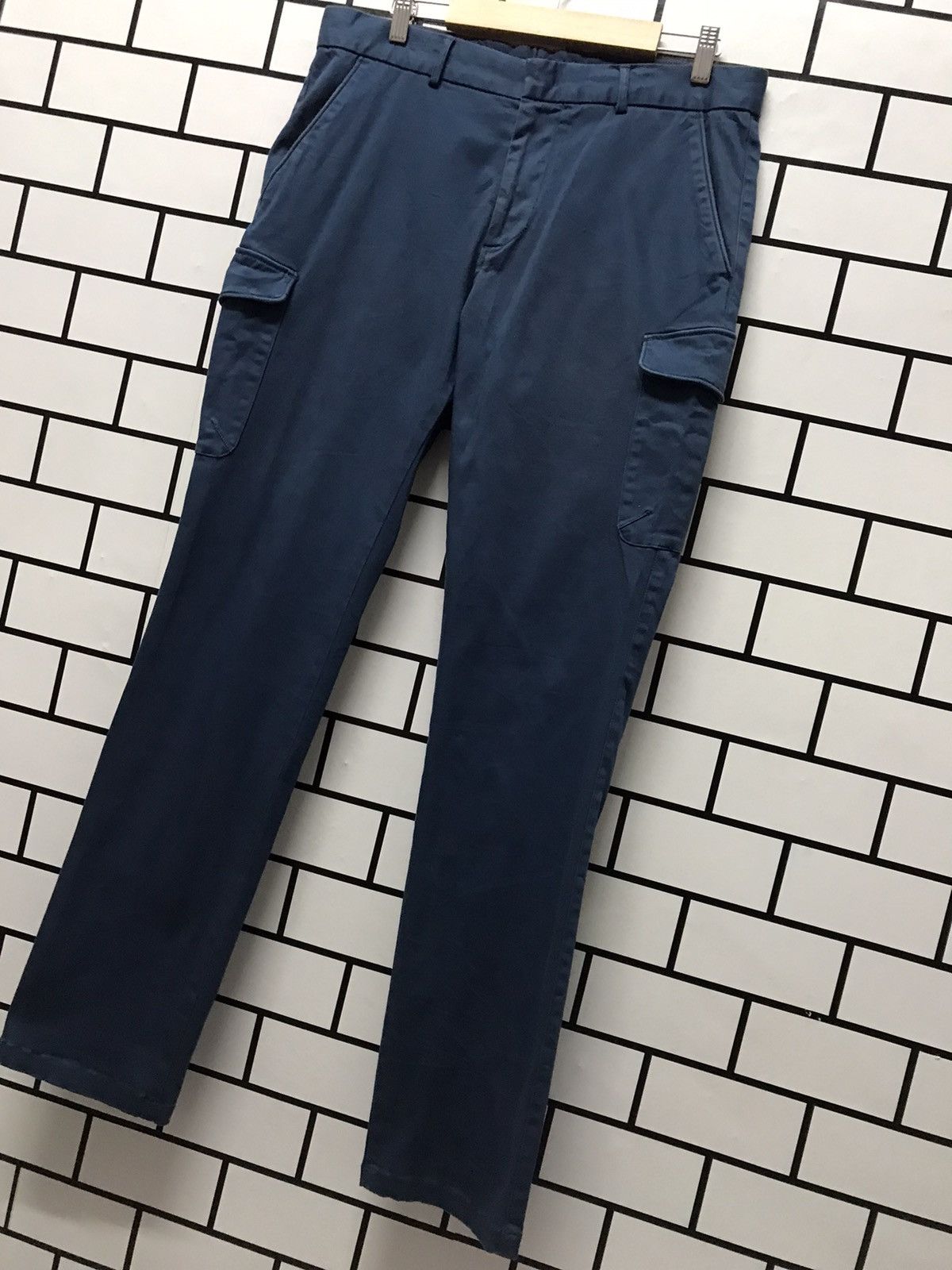 Beams Plus × Japanese Brand × Vintage Beams Plus Japan Cargo Trouser Slim fit Stretchable Pants Size US 34 / EU 50 - 3 Thumbnail