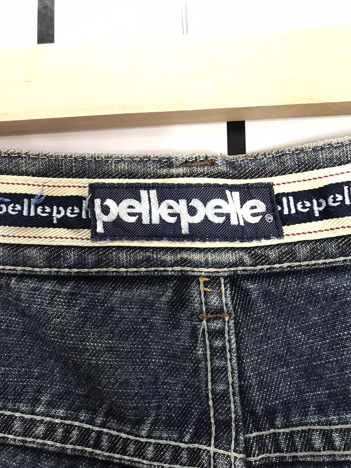 Marc Buchanan × Pelle Pelle Vtg Pelle Pelle Reconstructed Patchwork Iconic Hip Hop Denim Size US 36 / EU 52 - 15 Thumbnail
