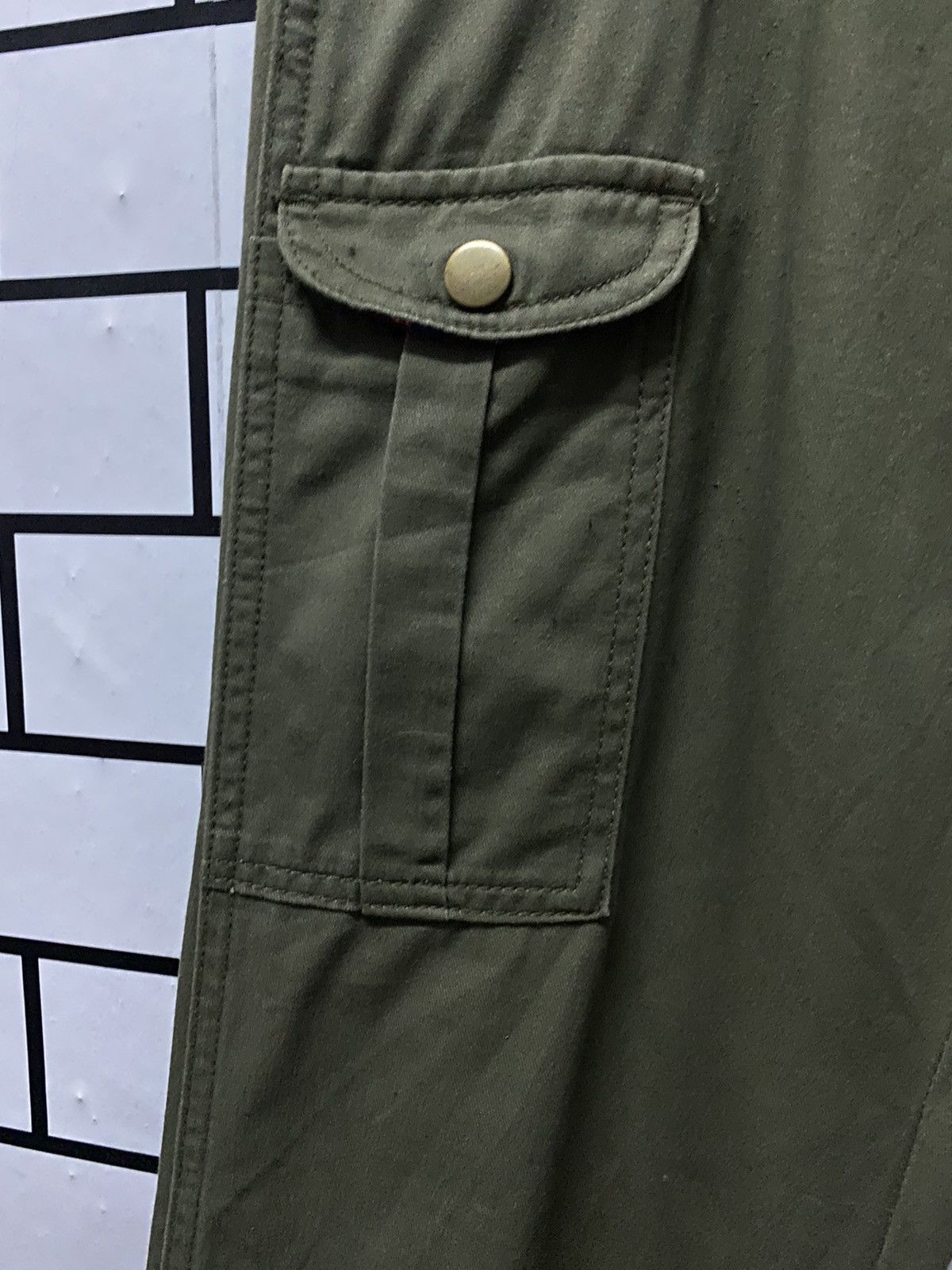 Japanese Brand Japanese Brand Cargo Pants Multi Pocket Tartans Lining Size US 32 / EU 48 - 12 Thumbnail