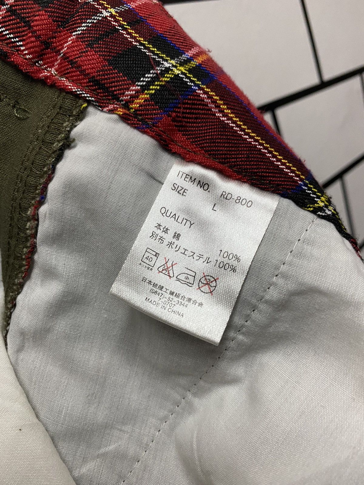 Japanese Brand Japanese Brand Cargo Pants Multi Pocket Tartans Lining Size US 32 / EU 48 - 19 Thumbnail