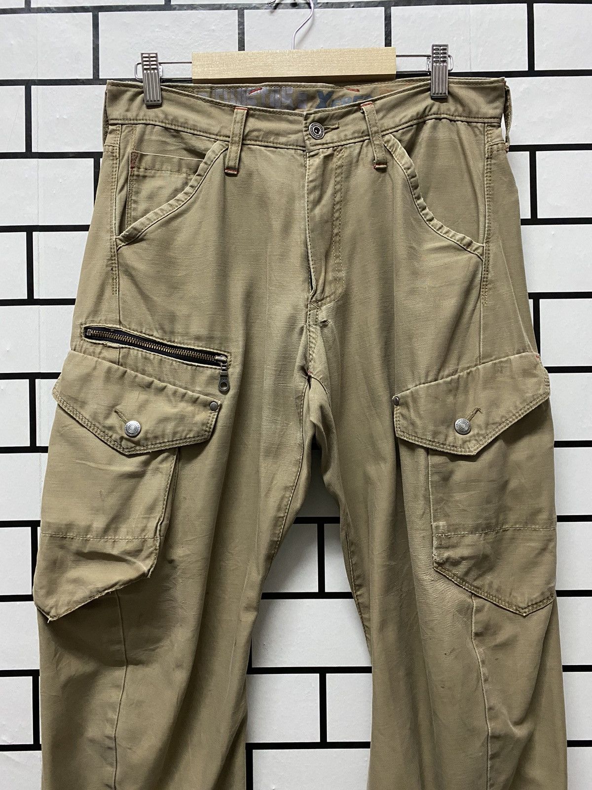 Japanese Brand Xebec Japan Cargo Bush Pants Multi Pocket Twisted Leg Size US 30 / EU 46 - 5 Thumbnail