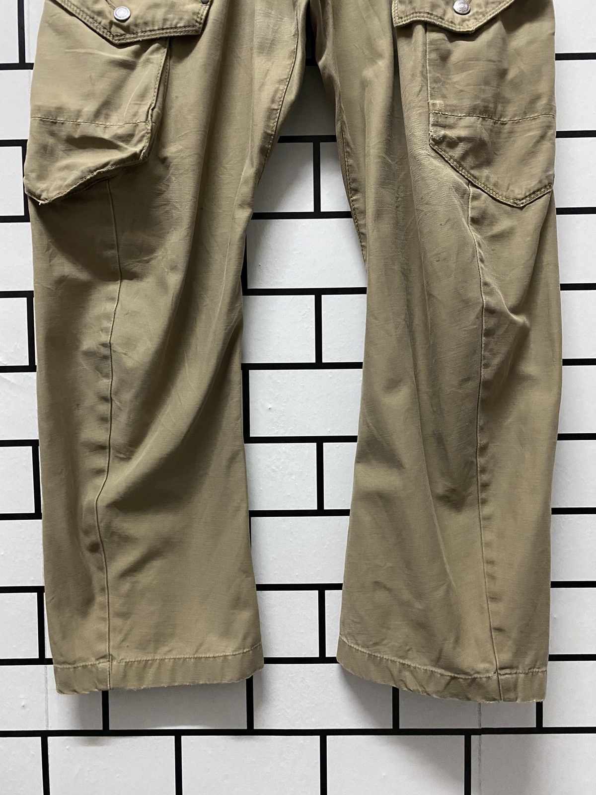 Japanese Brand Xebec Japan Cargo Bush Pants Multi Pocket Twisted Leg Size US 30 / EU 46 - 6 Thumbnail