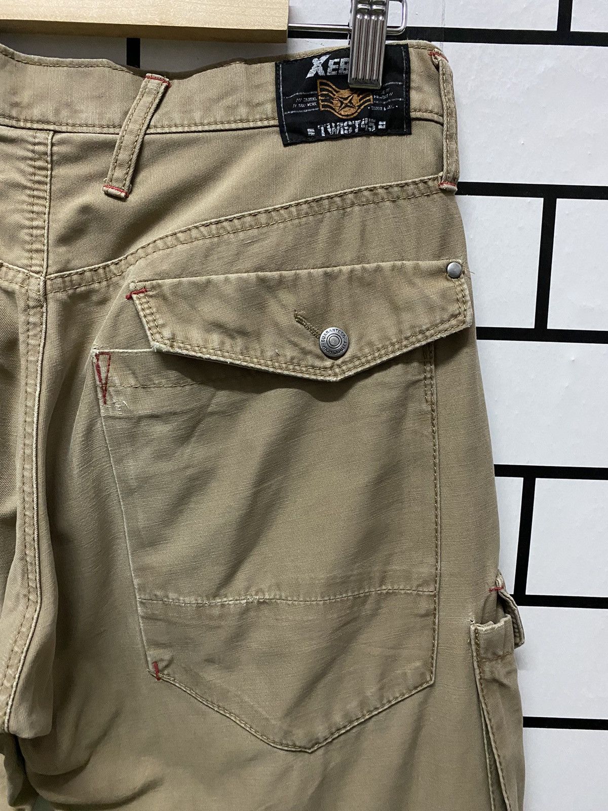 Japanese Brand Xebec Japan Cargo Bush Pants Multi Pocket Twisted Leg Size US 30 / EU 46 - 12 Thumbnail