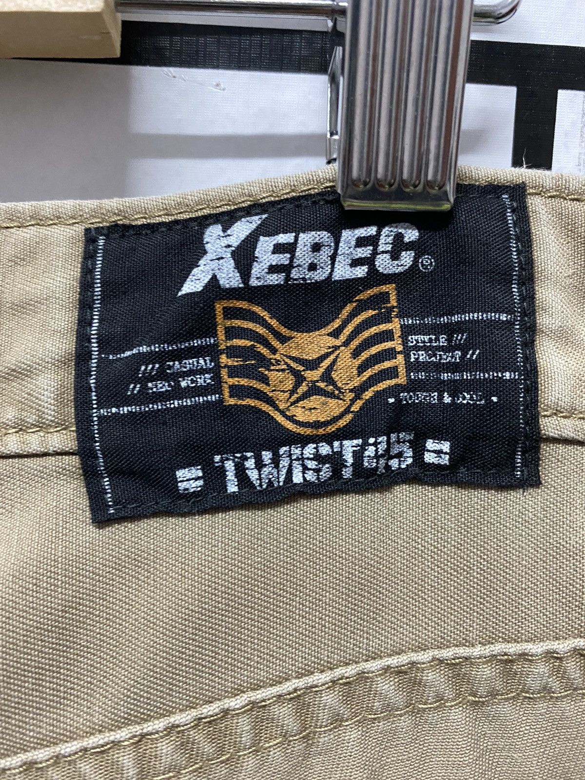 Japanese Brand Xebec Japan Cargo Bush Pants Multi Pocket Twisted Leg Size US 30 / EU 46 - 14 Thumbnail