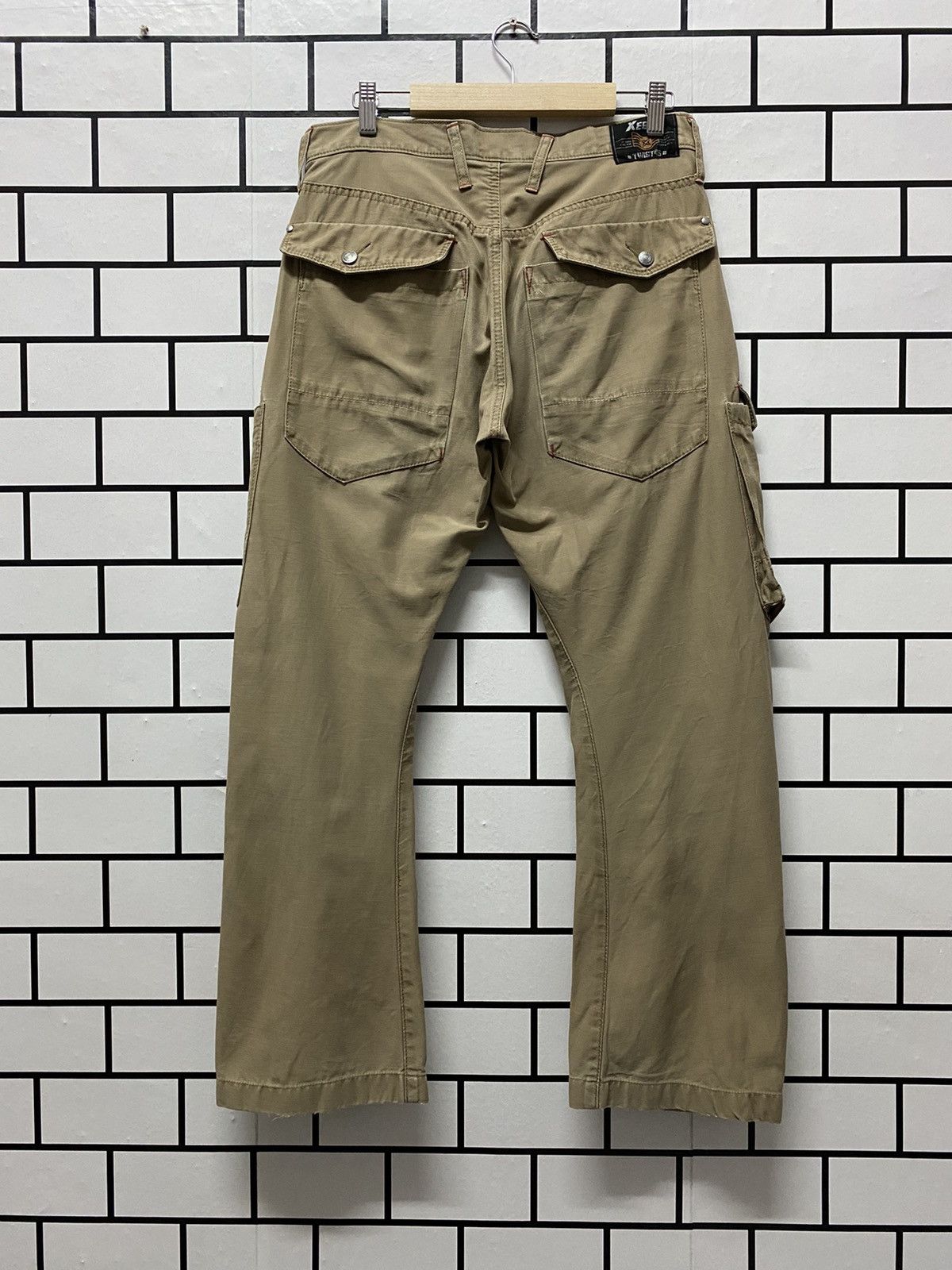Japanese Brand Xebec Japan Cargo Bush Pants Multi Pocket Twisted Leg Size US 30 / EU 46 - 4 Thumbnail