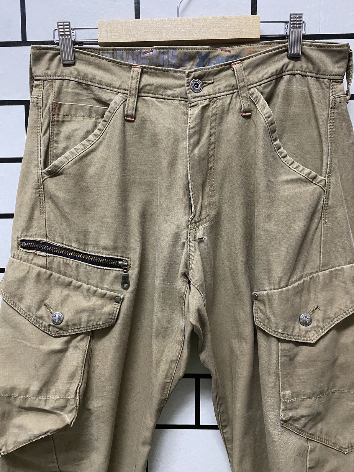 Japanese Brand Xebec Japan Cargo Bush Pants Multi Pocket Twisted Leg Size US 30 / EU 46 - 9 Thumbnail