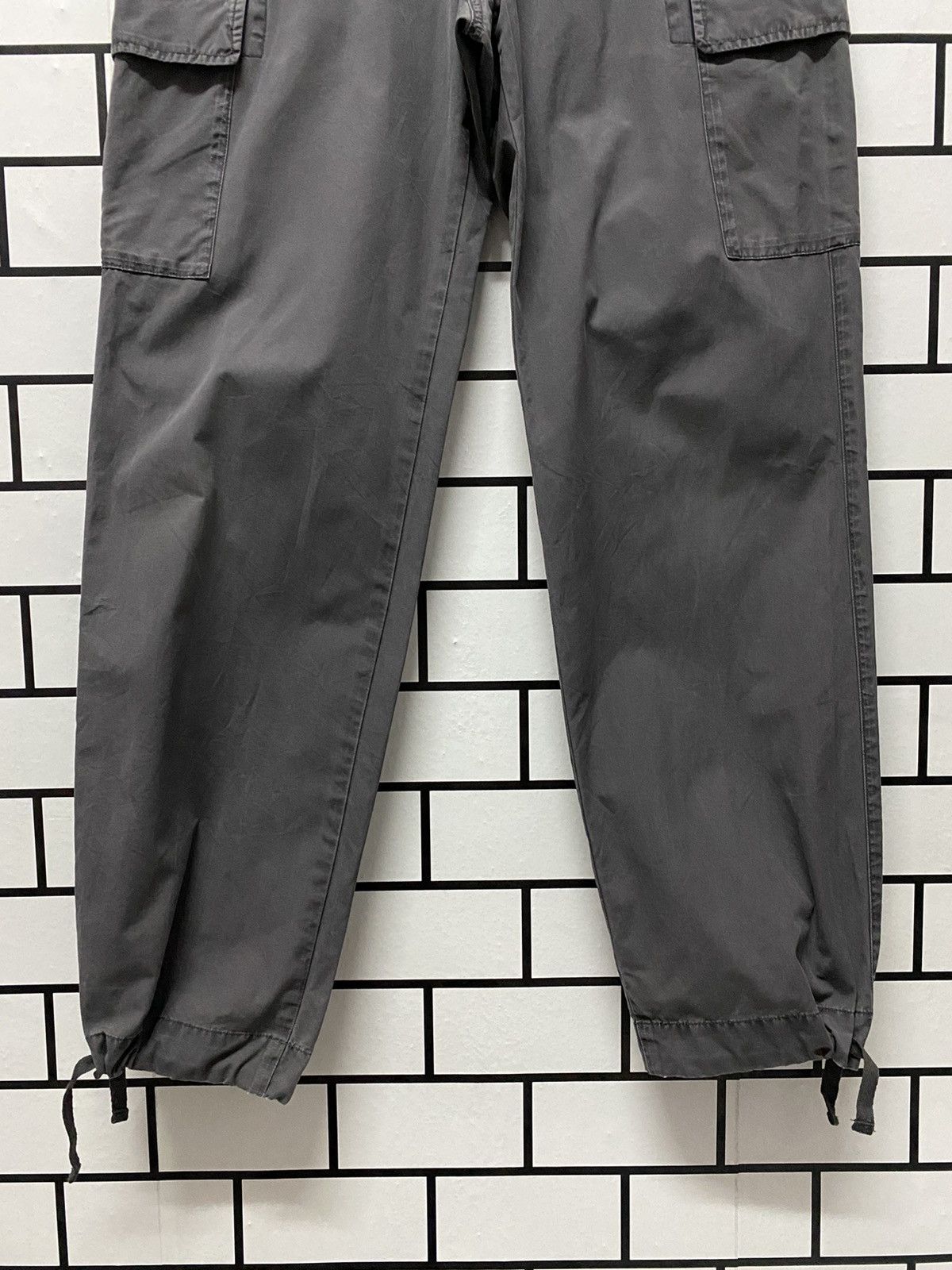Japanese Brand × Vintage Vintage Japan Brand Cargo Combat Style Drawstring Pants Size US 32 / EU 48 - 4 Thumbnail