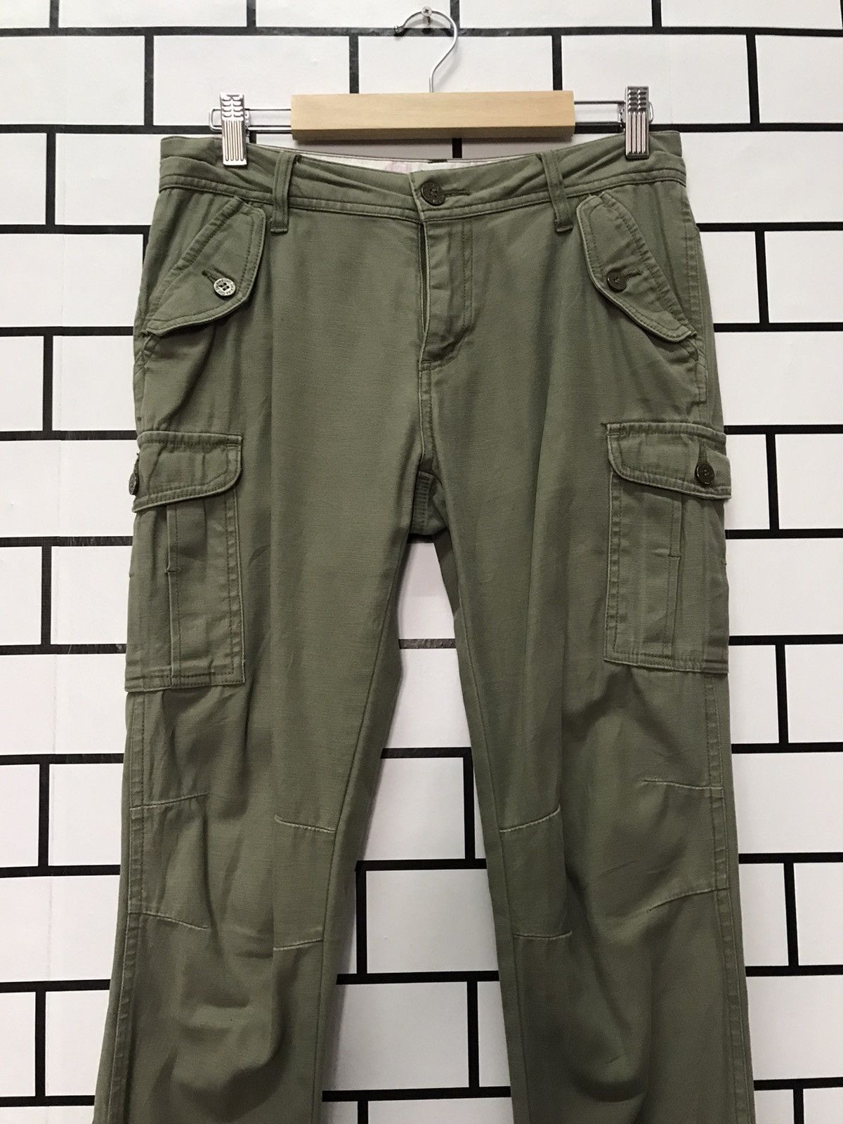 Dickies Vintage Dickies Skinny Women Cargo Pants Size US 29 - 2 Thumbnail