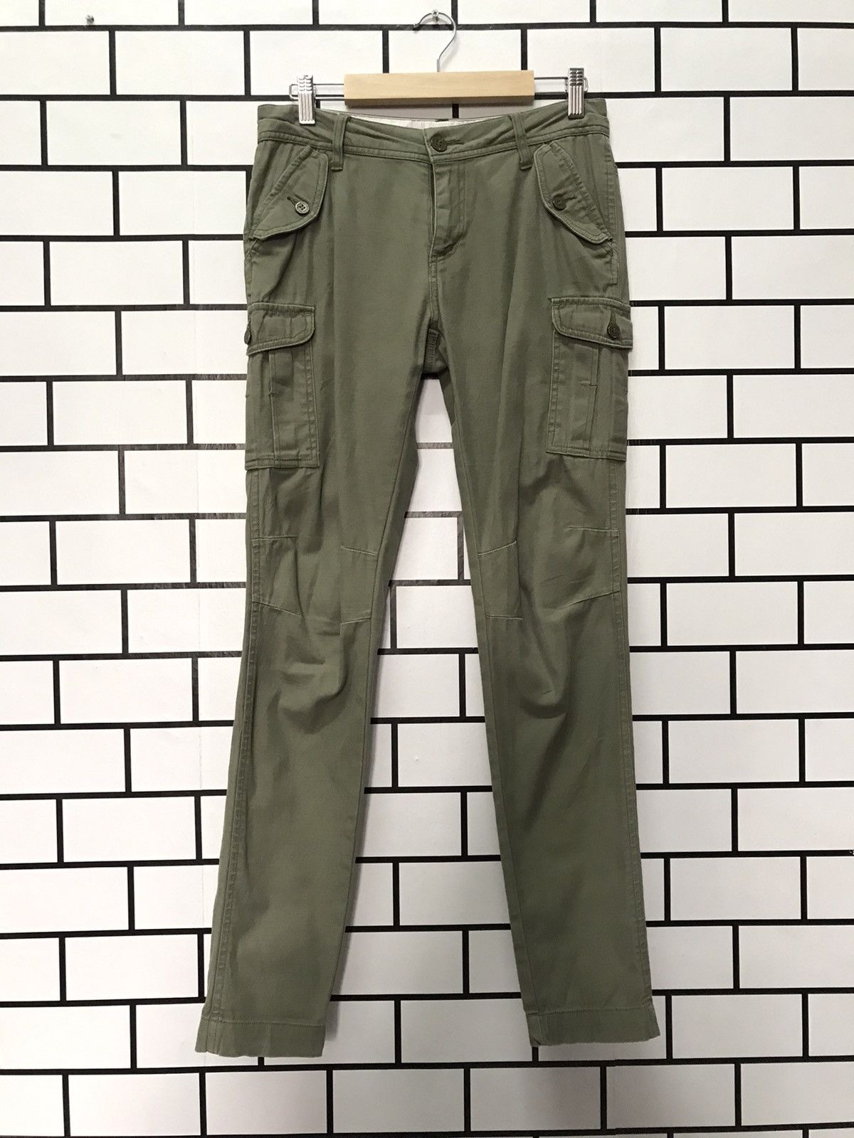 Dickies Vintage Dickies Skinny Women Cargo Pants Size US 29 - 1 Thumbnail