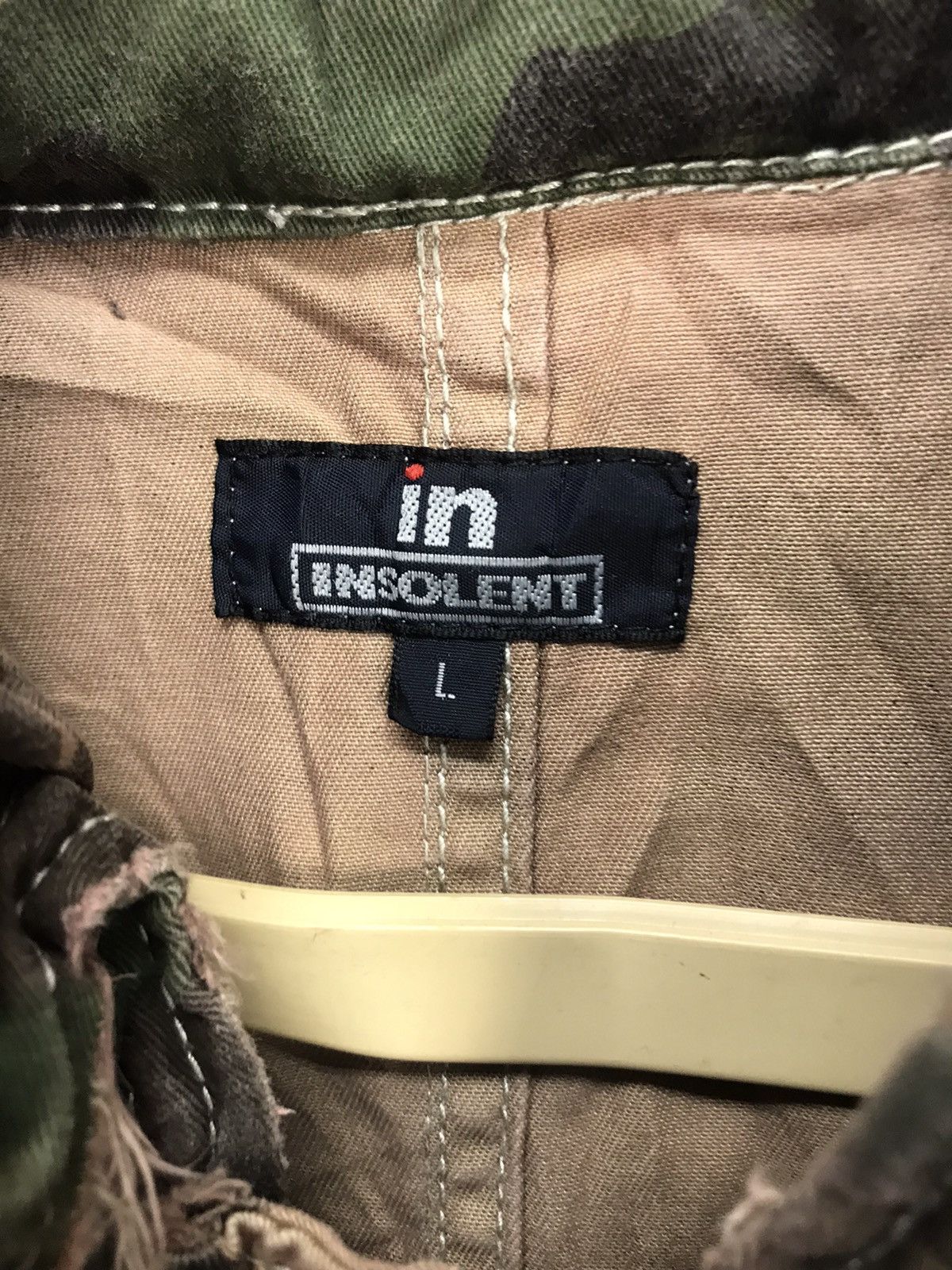 Japanese Brand Vest multipocket camo hidden hoodie by insolent Size US M / EU 48-50 / 2 - 3 Thumbnail