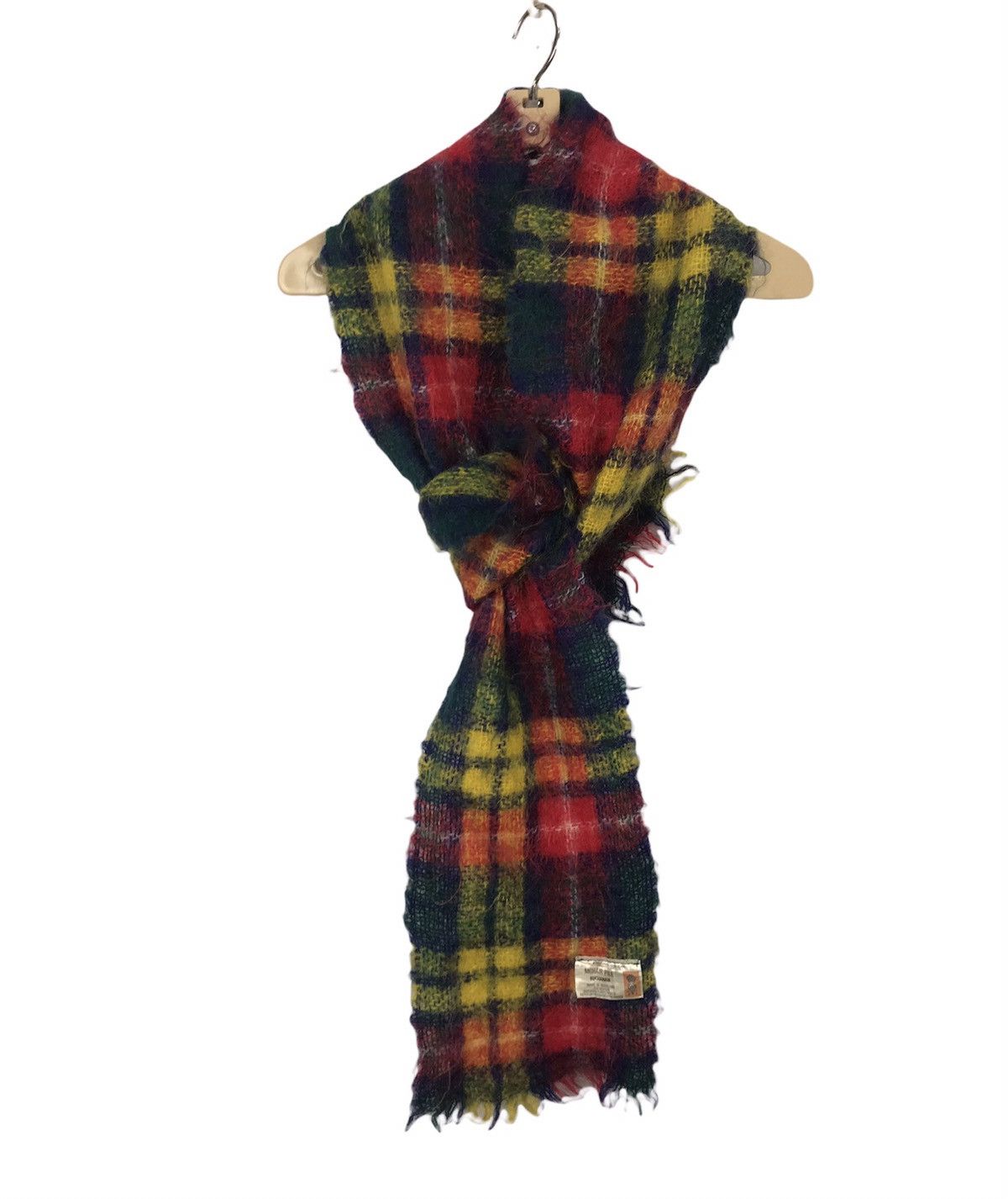 Other × Vintage Vintage Mohair pile bunchanan by Robertmickie muffler/scarf Size ONE SIZE - 3 Thumbnail