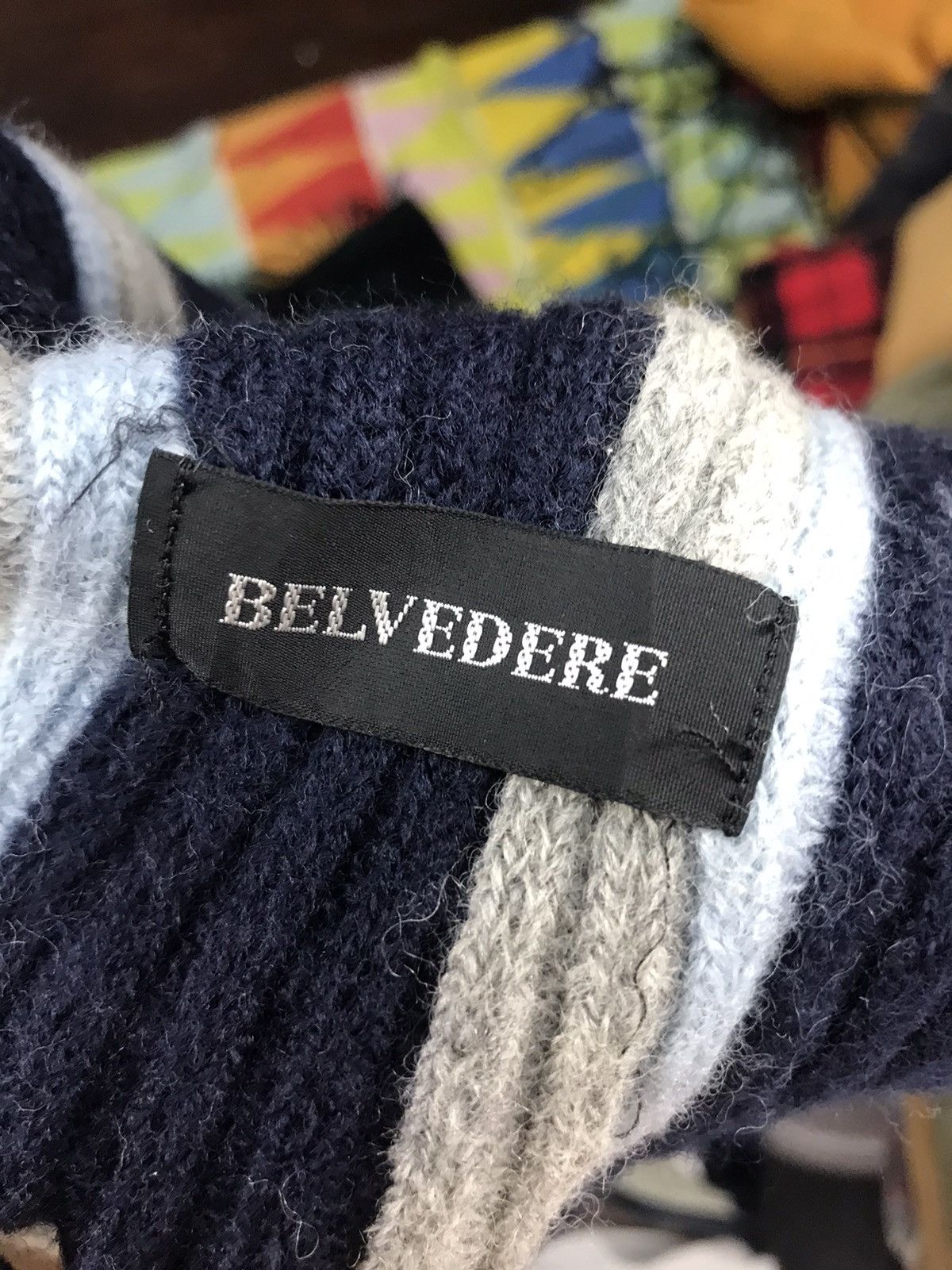 Japanese Brand × Other Belvedere wool muffler/scarf Size ONE SIZE - 3 Thumbnail