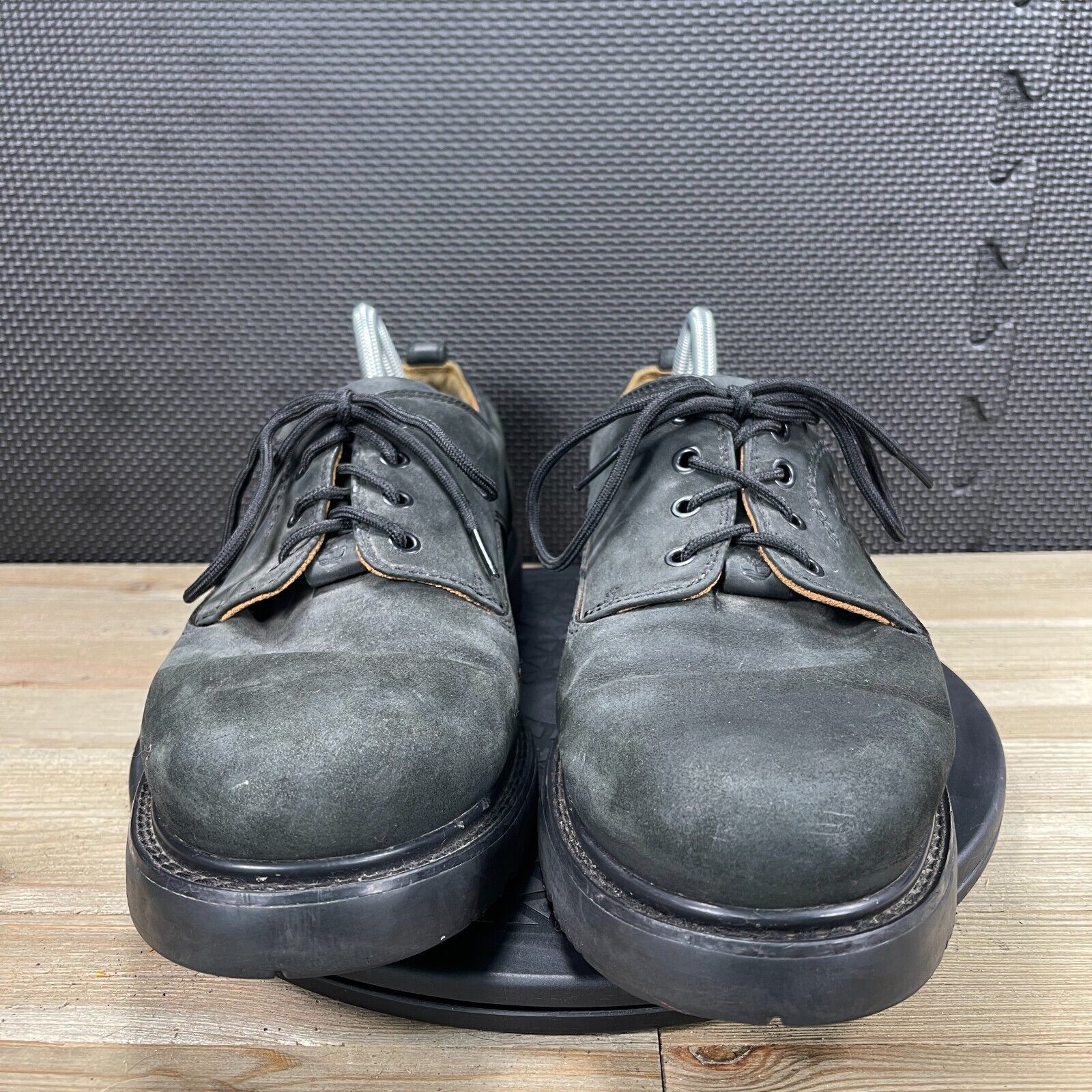 Timberland Timberland Black Waterproof Lace Up Leather Shoes Size US 12 / EU 45 - 2 Thumbnail