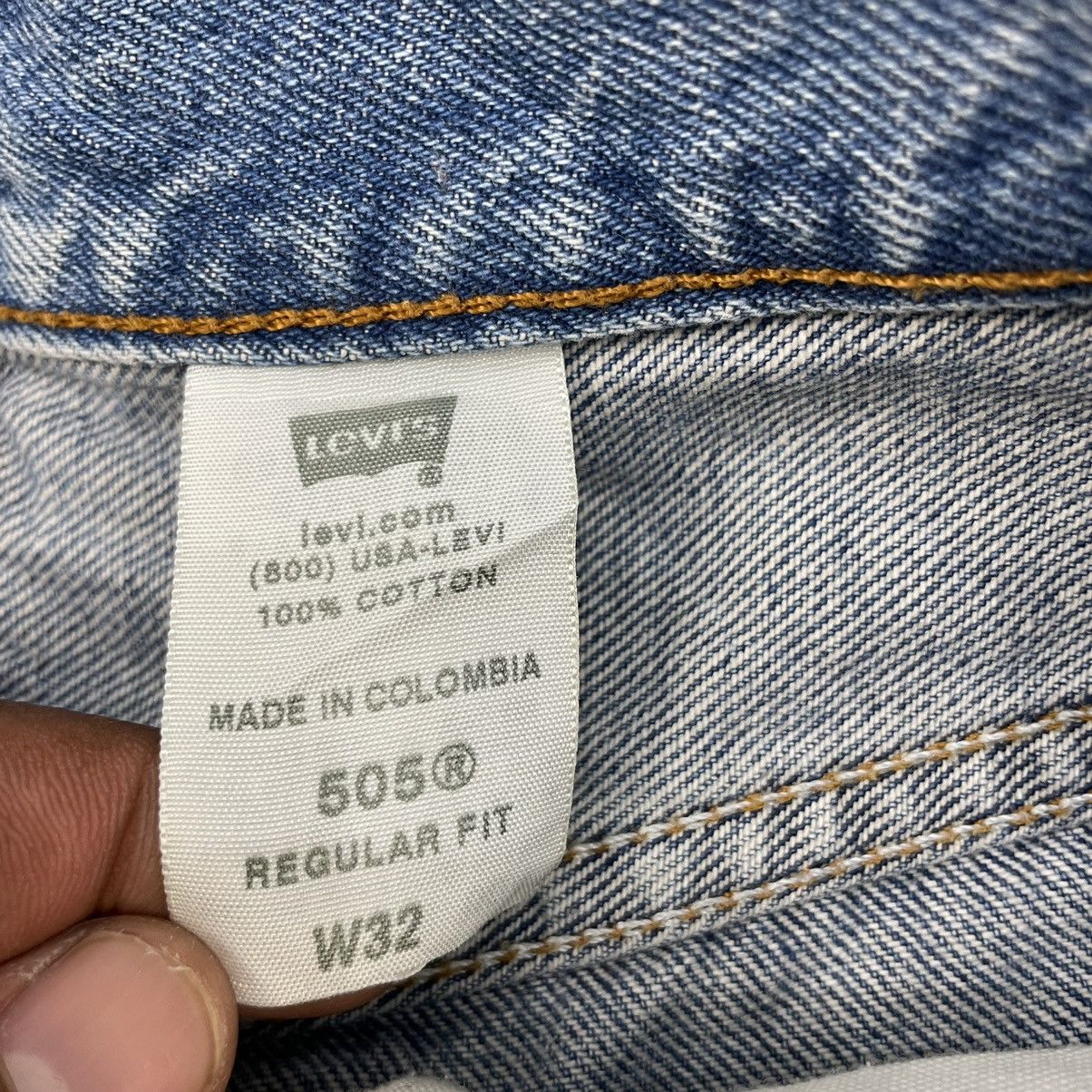 Levi's × Vintage Vintage Levi's 505 Short -wc047 Size US 33 - 5 Thumbnail