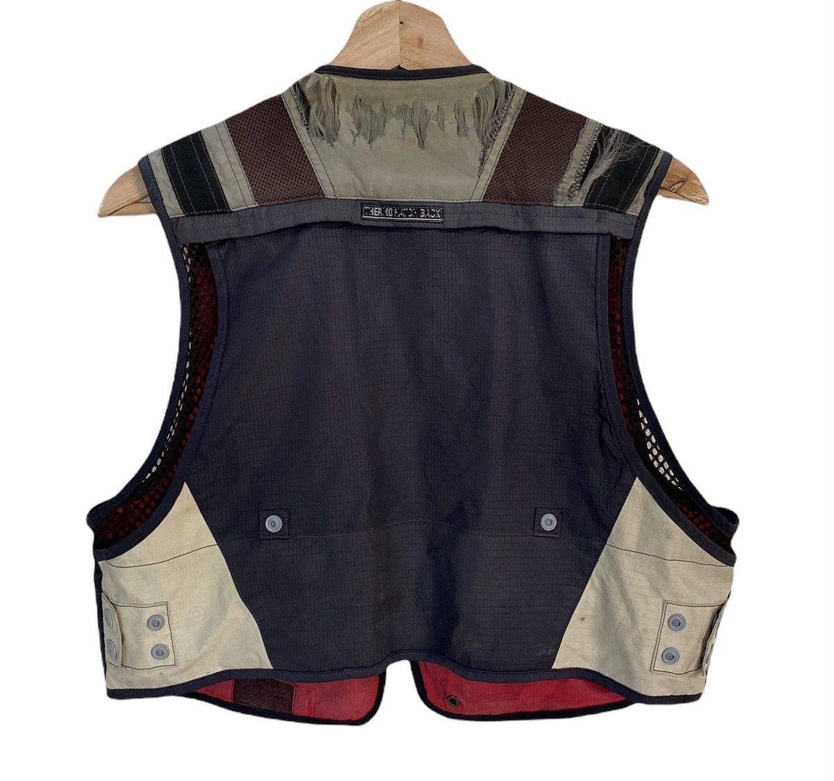 DAIWA 🇯🇵Vintage Daiwa Tactical Parachute Pocket Utility Vest Size US S / EU 44-46 / 1 - 2 Thumbnail