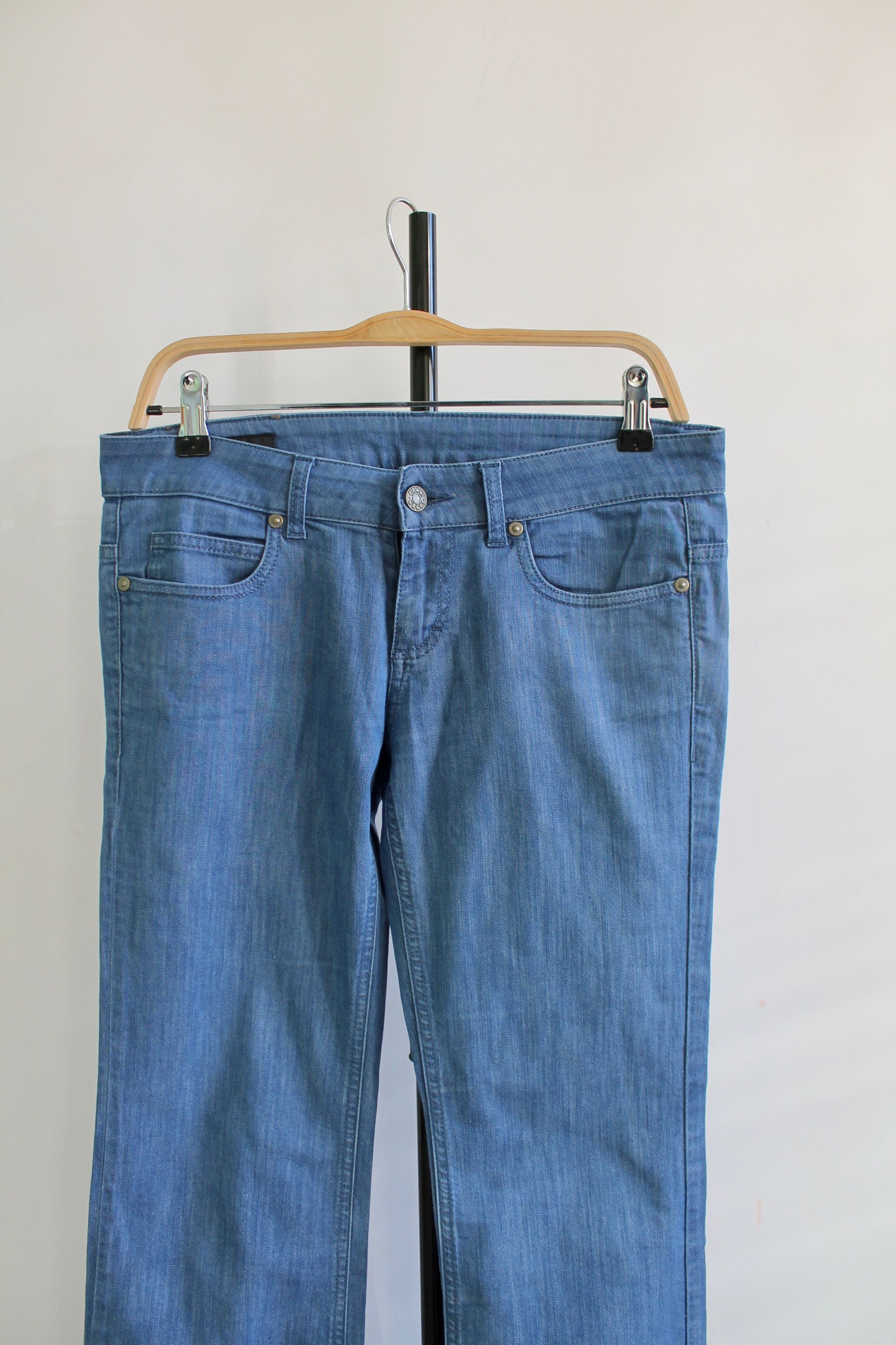 Gucci GUCCI Flared Denim Pants 70's Stretch Blue Ladies Size 27" / US 4 / IT 40 - 3 Thumbnail