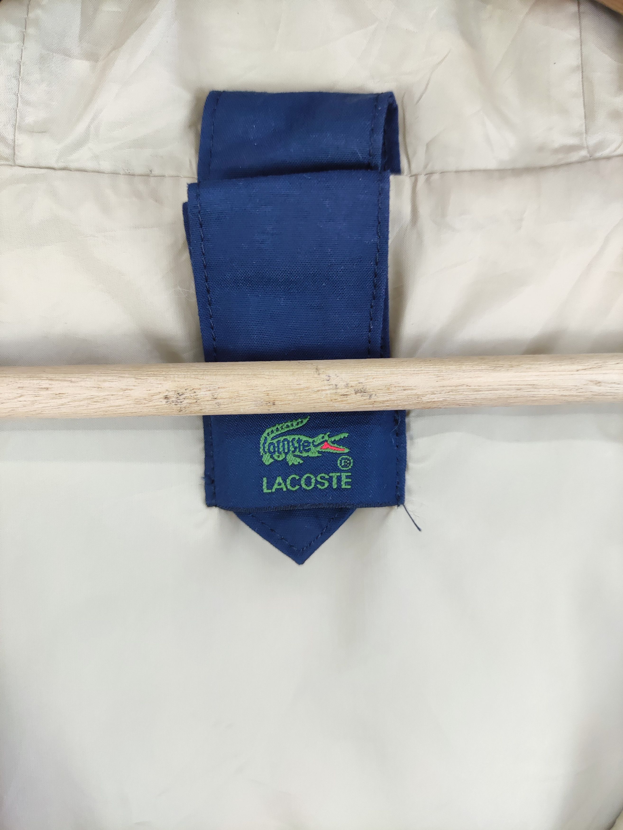 Lacoste Vintage Lacoste Hoodie Jacket Zipper Size US L / EU 52-54 / 3 - 2 Thumbnail