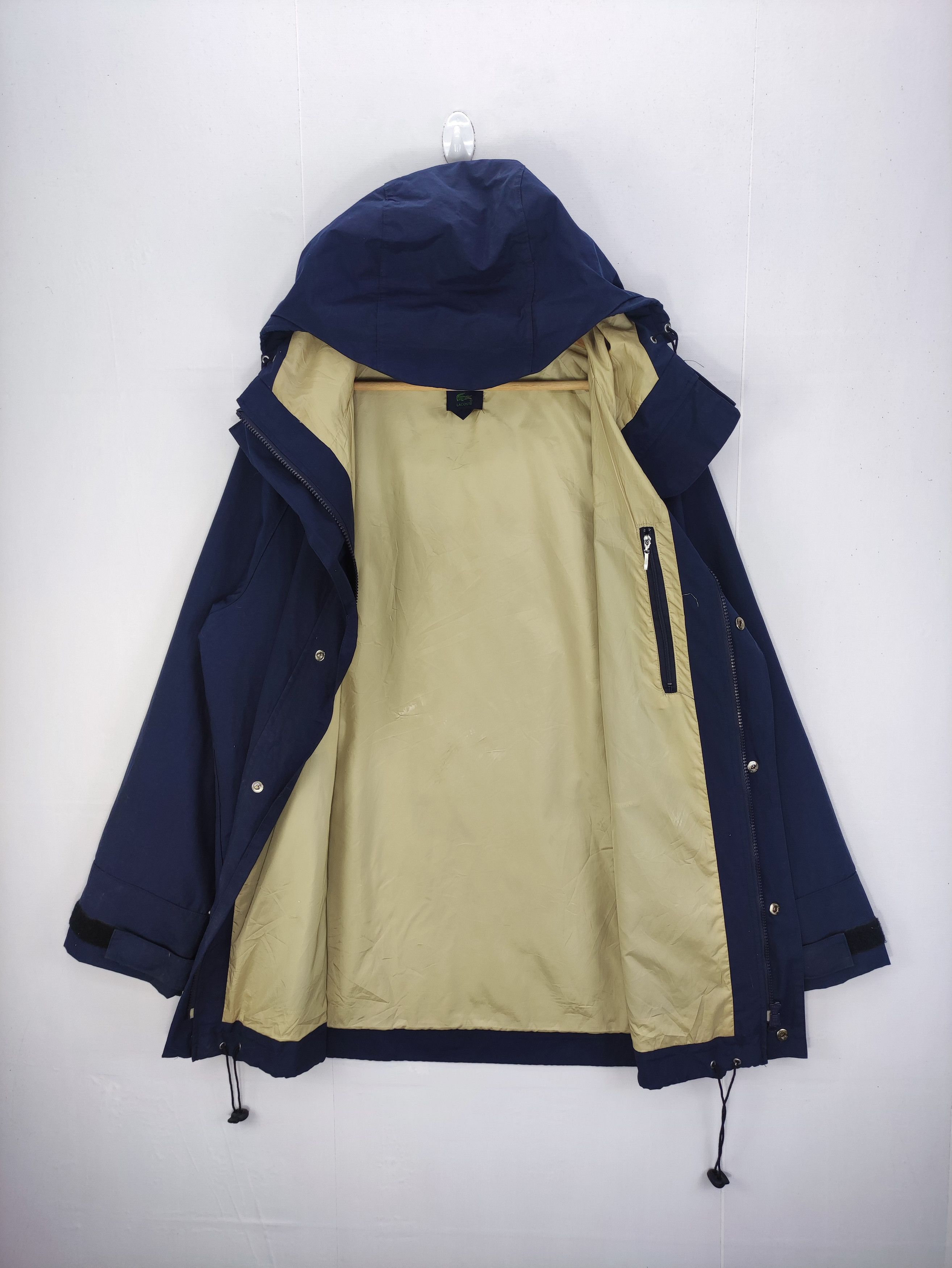 Lacoste Vintage Lacoste Hoodie Jacket Zipper Size US L / EU 52-54 / 3 - 3 Thumbnail
