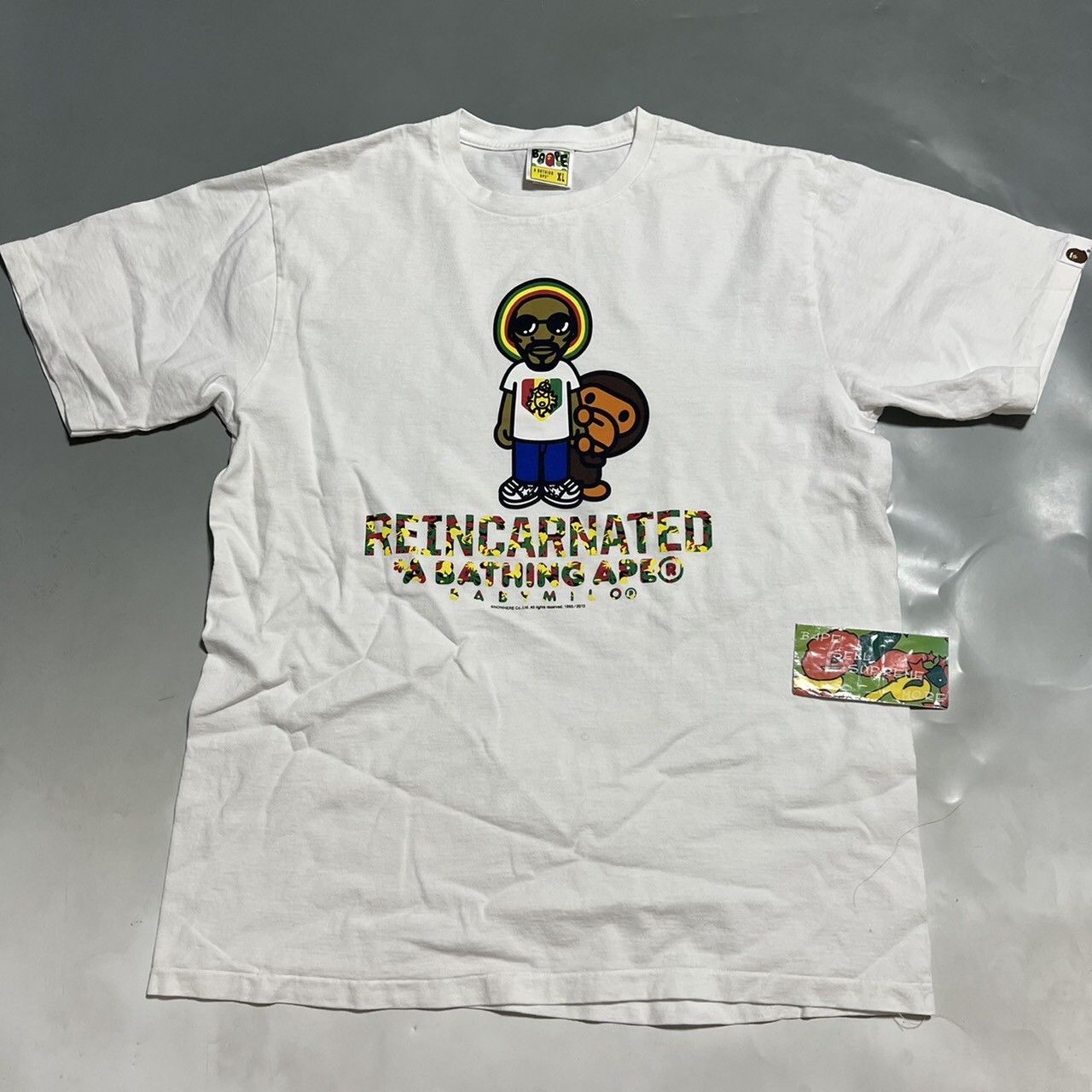 Bape Bape x Snoop Dogg Milo Tee Size US XL / EU 56 / 4 - 1 Thumbnail