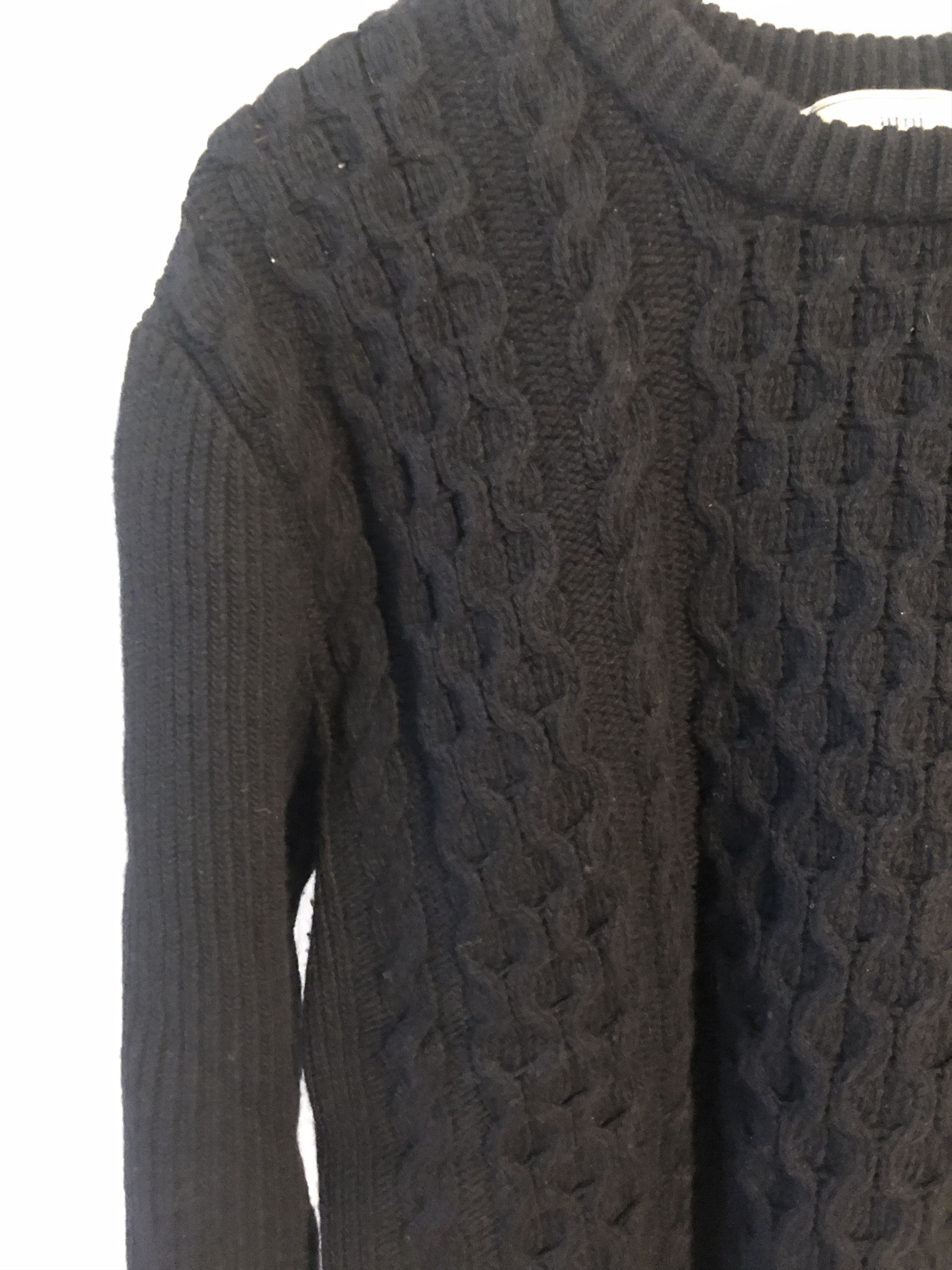 AMI Ami merino wool cable knit sweater Size US M / EU 48-50 / 2 - 6 Thumbnail