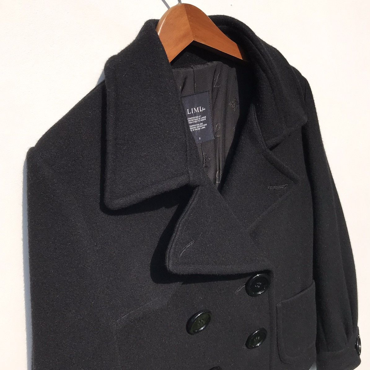 Limi Feu Limi Feu Yohji Yamamoto Wool Jacket Yohji Japanese Designer Size S / US 4 / IT 40 - 7 Thumbnail