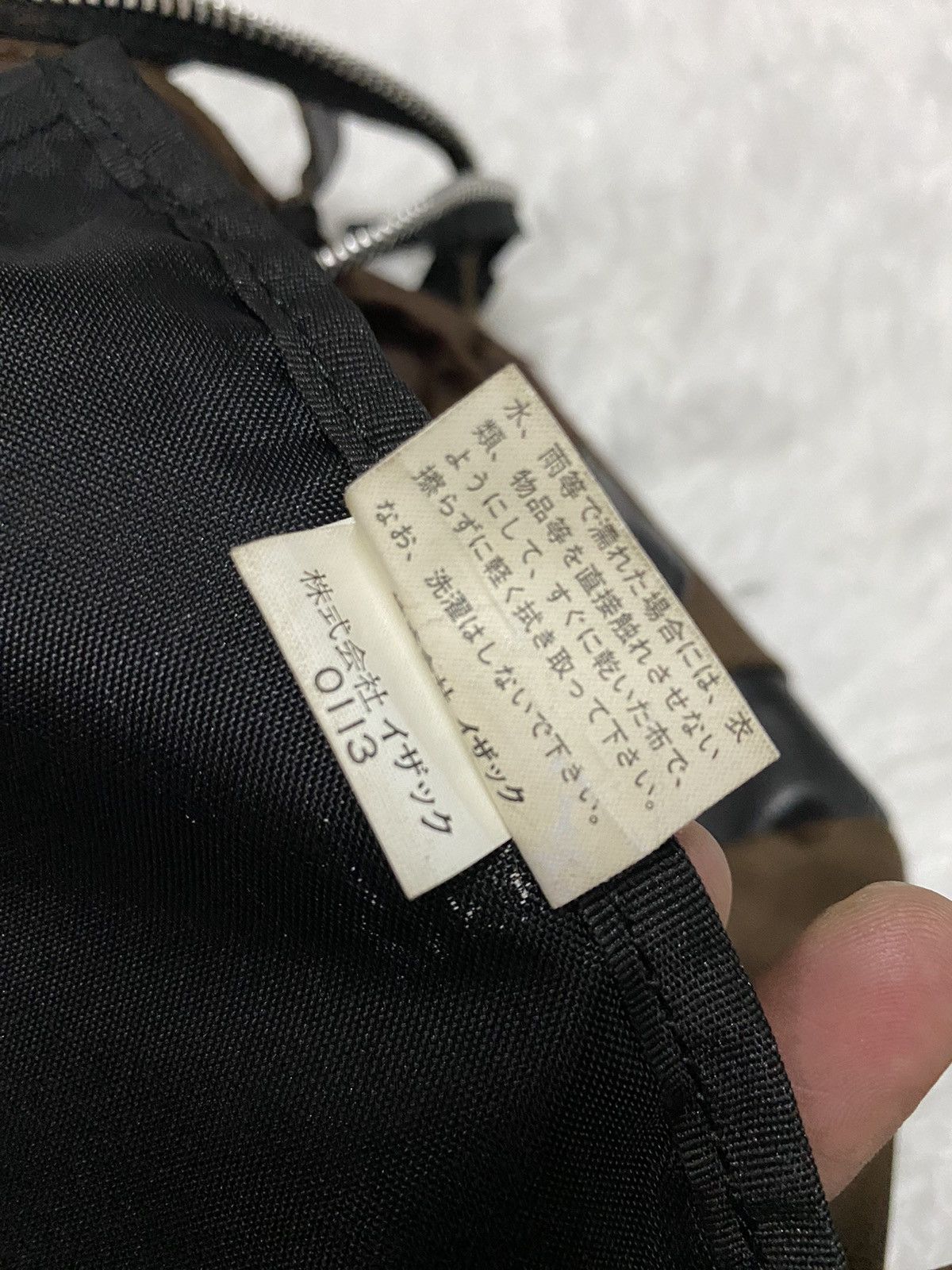 Yohji Yamamoto Yohji Yamamoto Pour Homme Tote Bag Size ONE SIZE - 10 Thumbnail